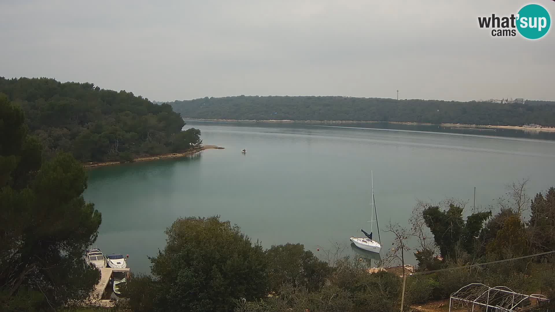 Live Webcam Gulf of Banjole near Pula