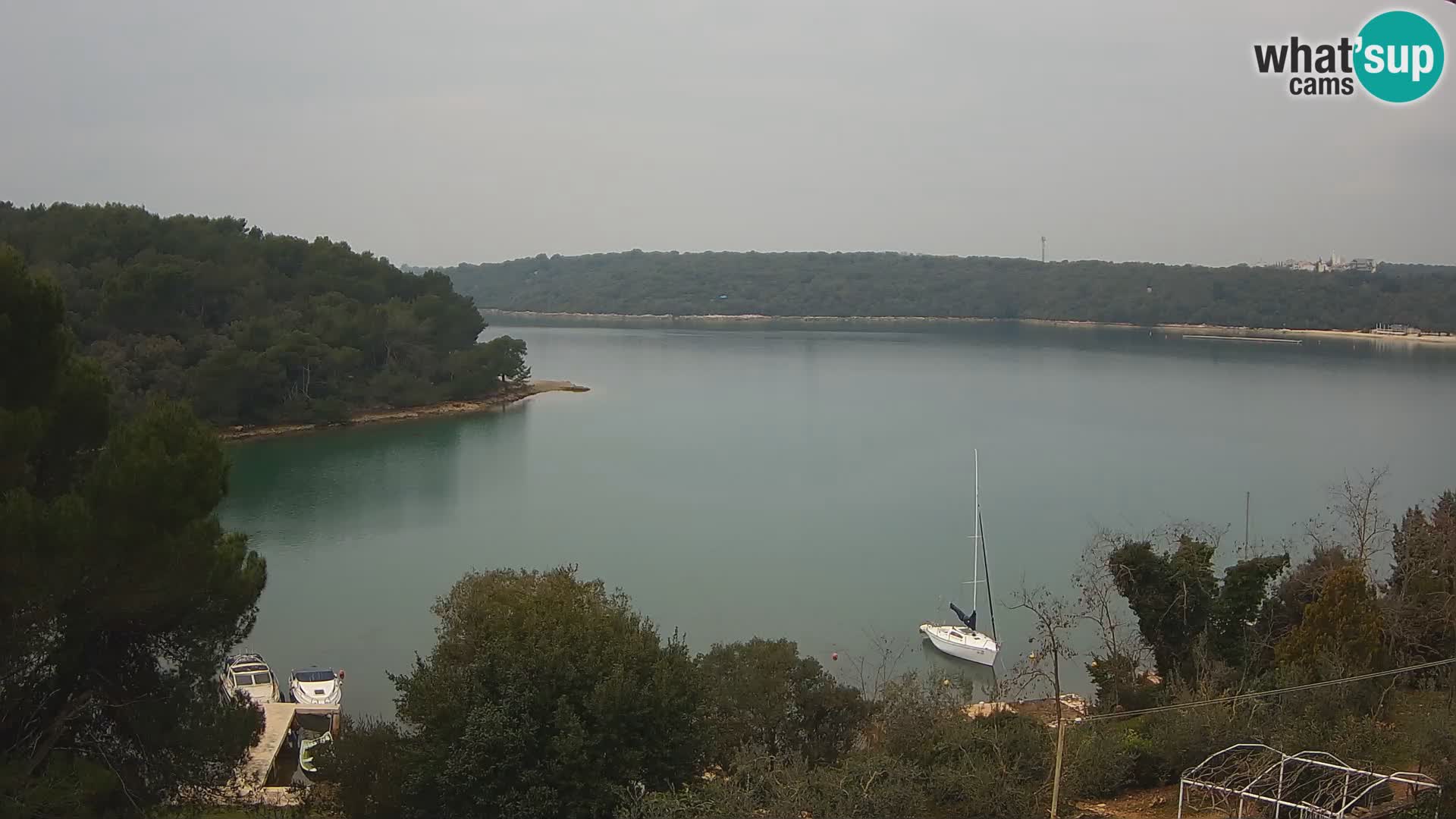 Live Webcam Gulf of Banjole near Pula