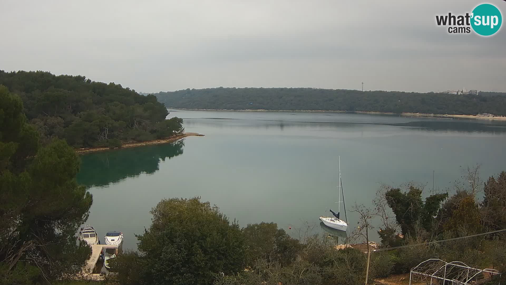 Live Webcam Gulf of Banjole near Pula