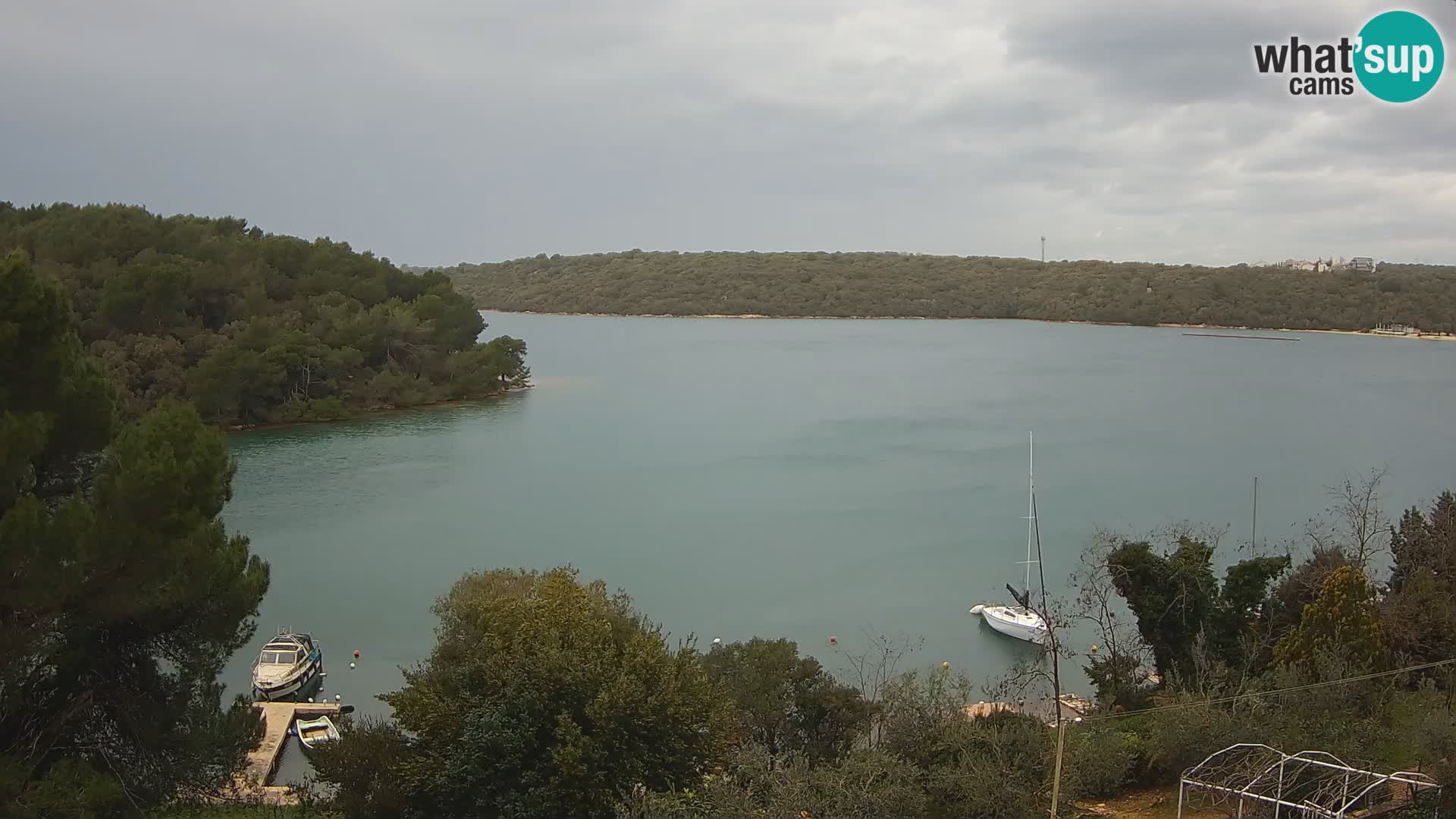 Live Webcam Gulf of Banjole near Pula