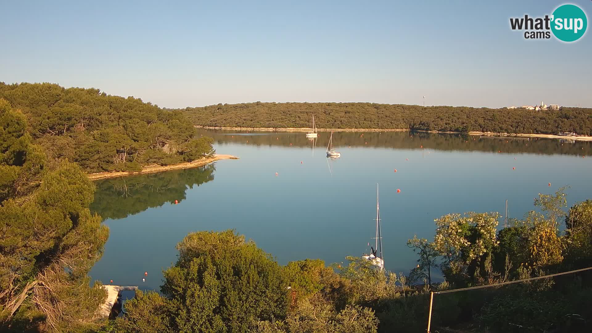 Live Webcam Gulf of Banjole near Pula