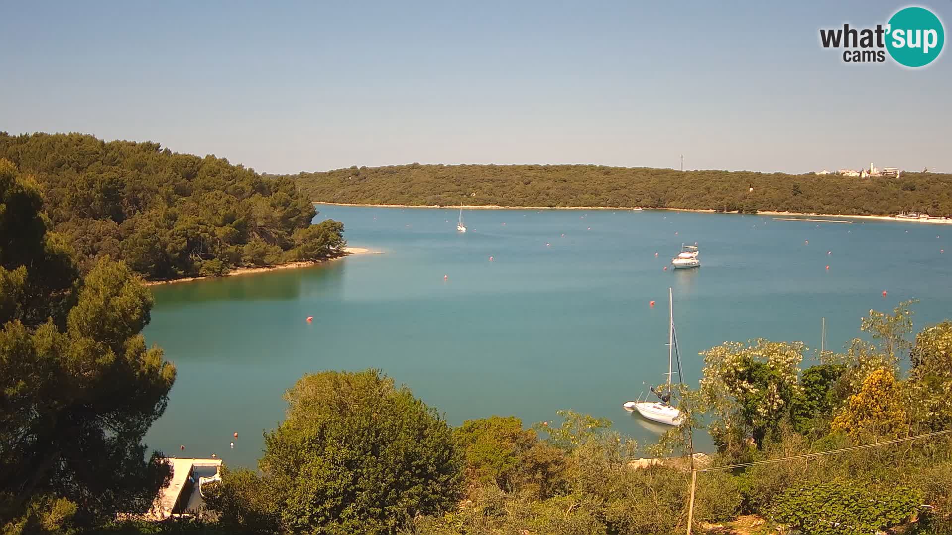 Live Webcam Gulf of Banjole near Pula