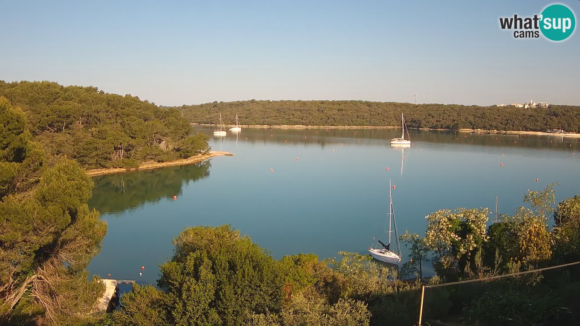 Live Webcam Gulf of Banjole near Pula