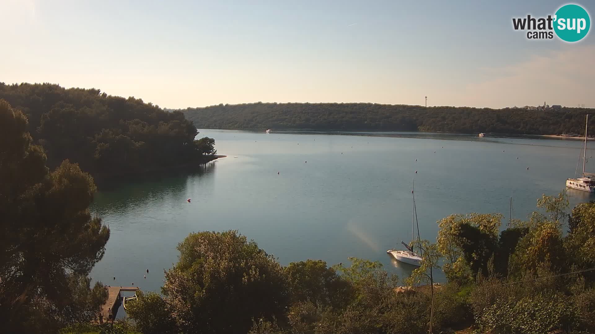 Live Webcam Gulf of Banjole near Pula