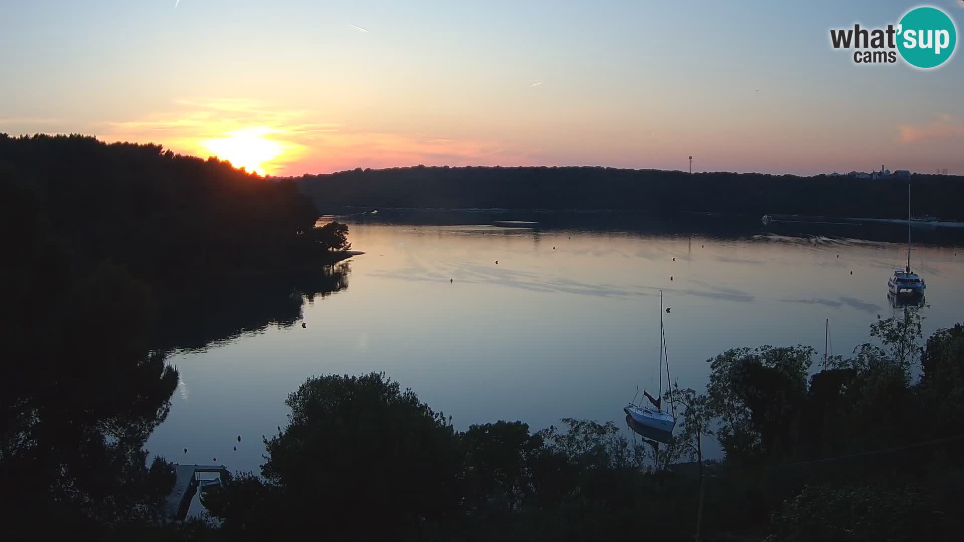 Live Webcam Gulf of Banjole near Pula