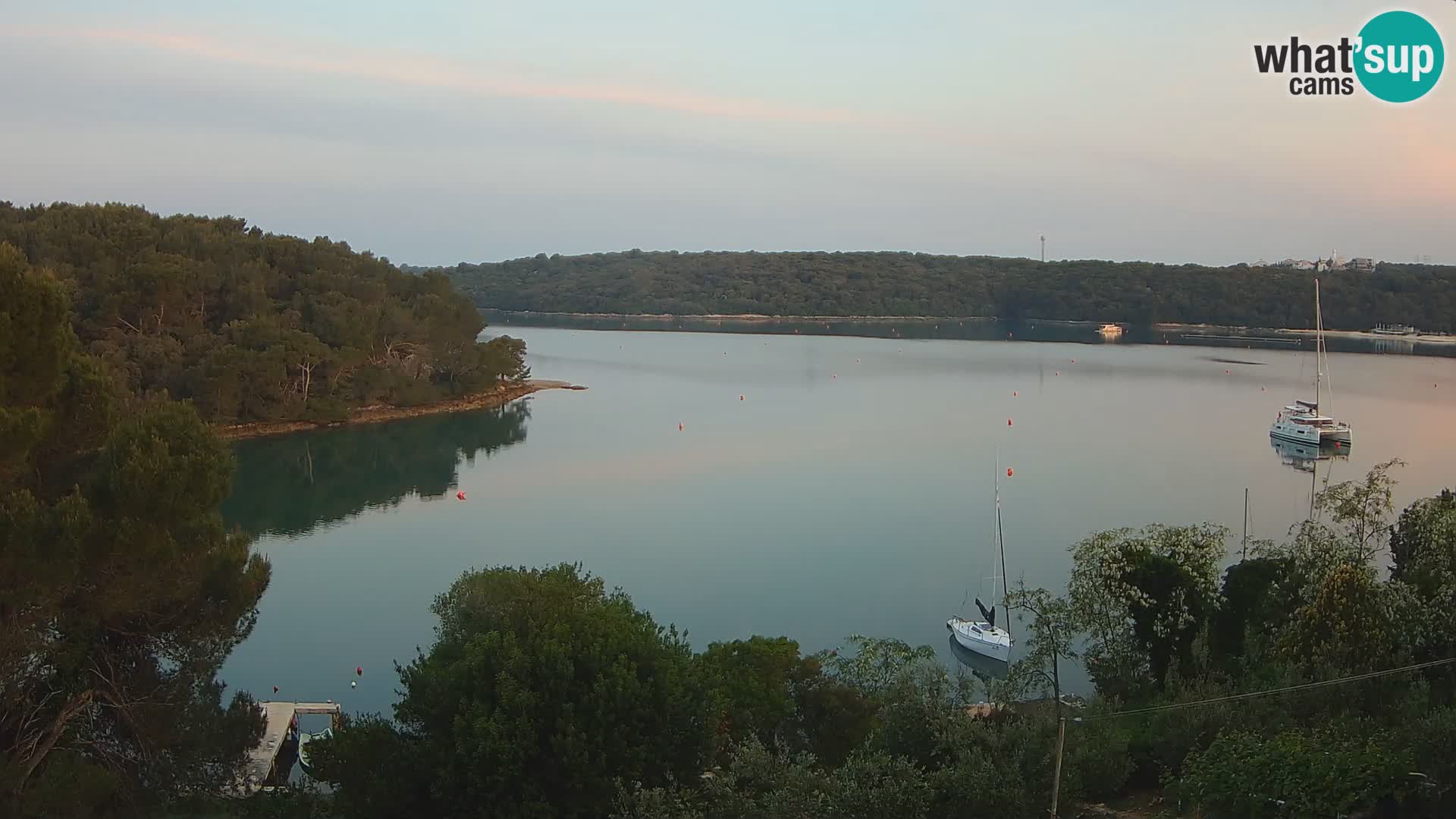 Live Webcam Gulf of Banjole near Pula