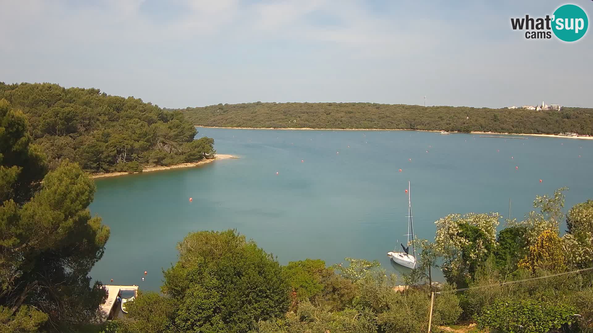 Live Webcam Gulf of Banjole near Pula