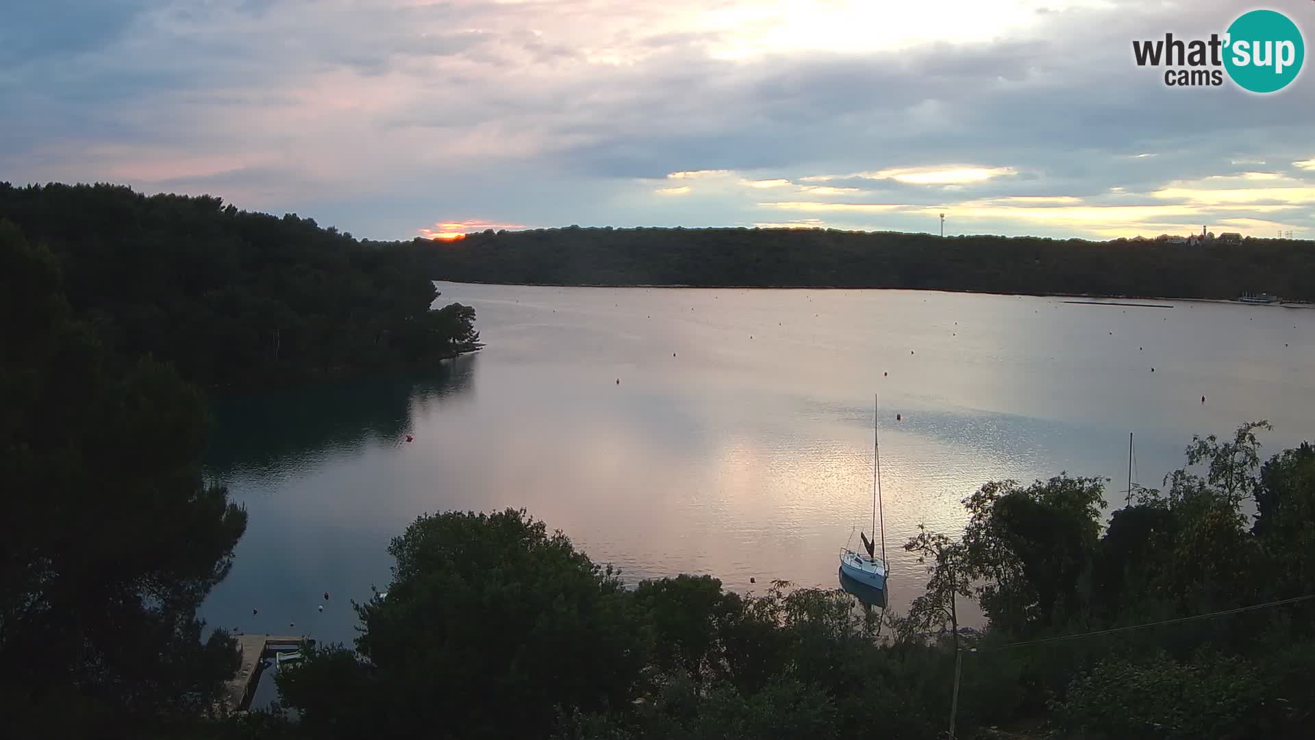 Live Webcam Gulf of Banjole near Pula