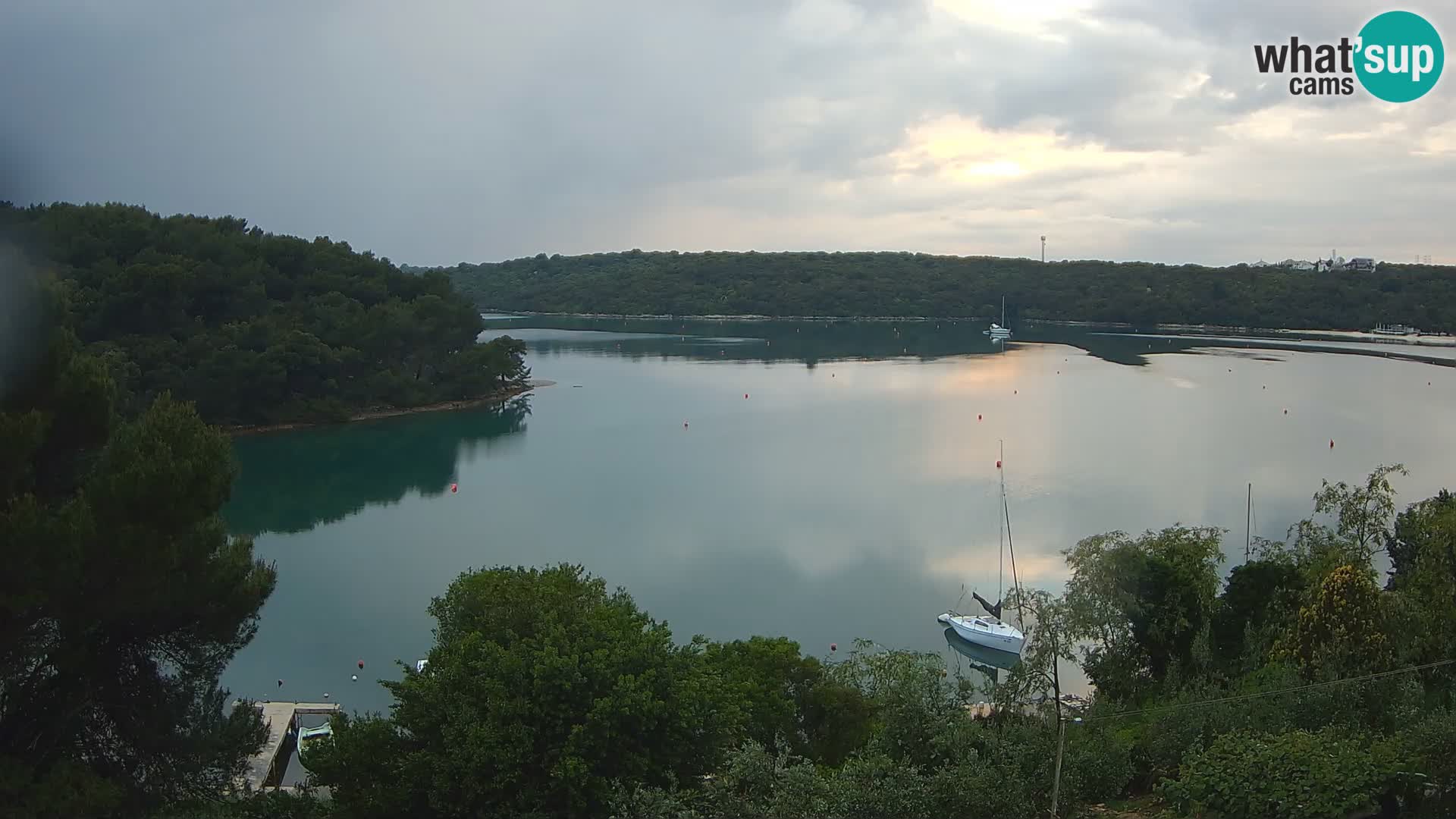 Live Webcam Gulf of Banjole near Pula