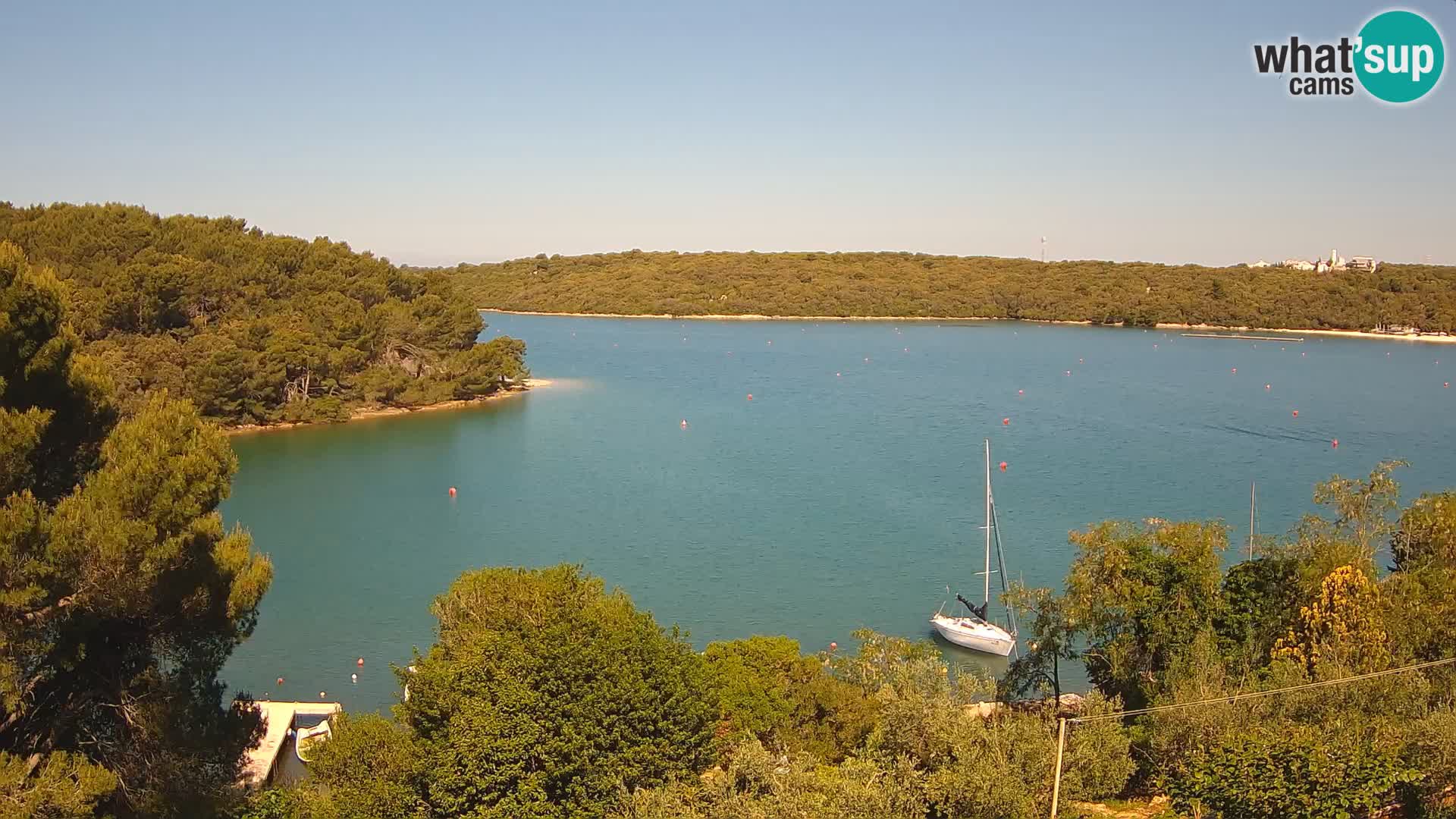 Live Webcam Gulf of Banjole near Pula