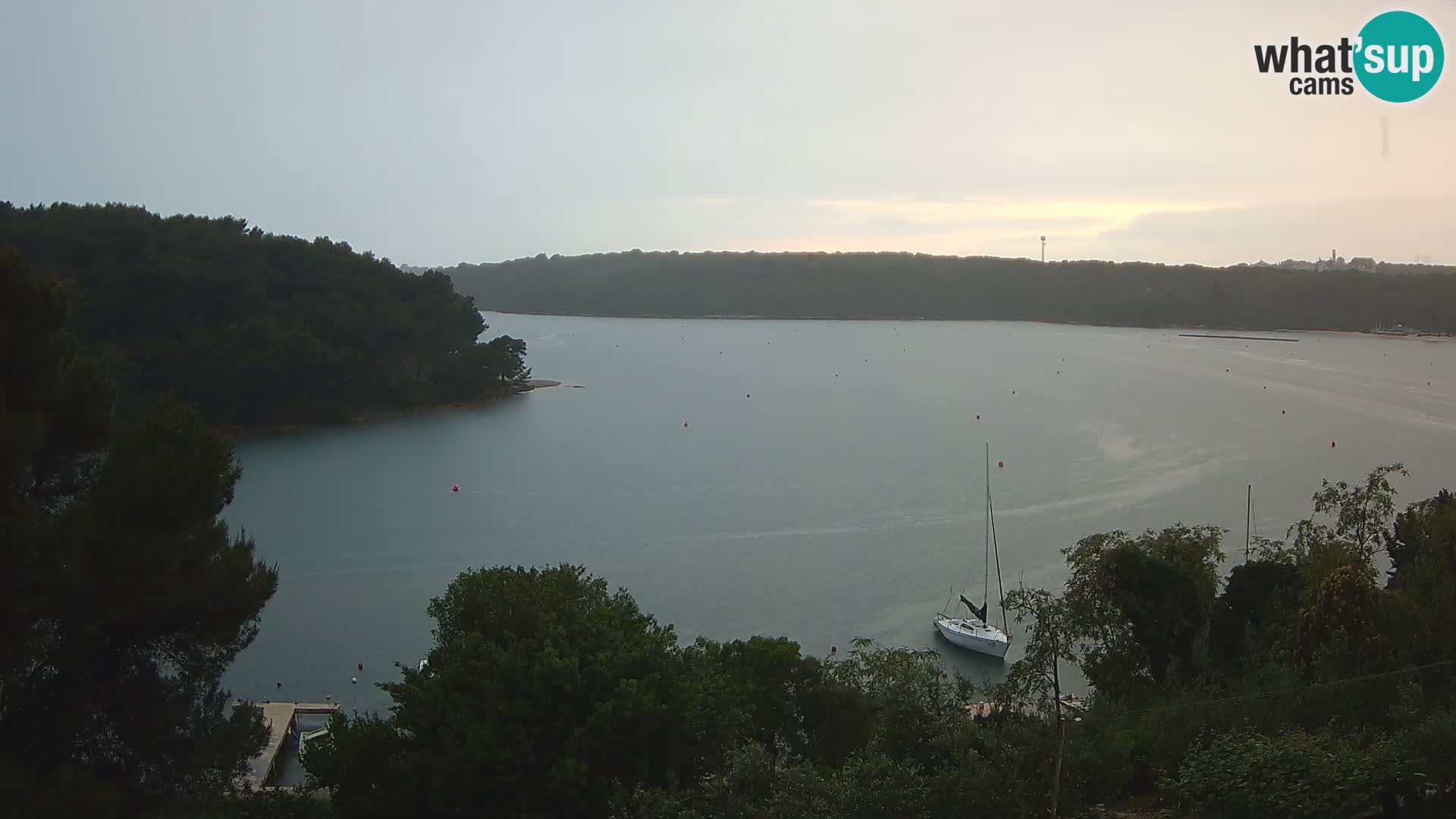 Live Webcam Gulf of Banjole near Pula
