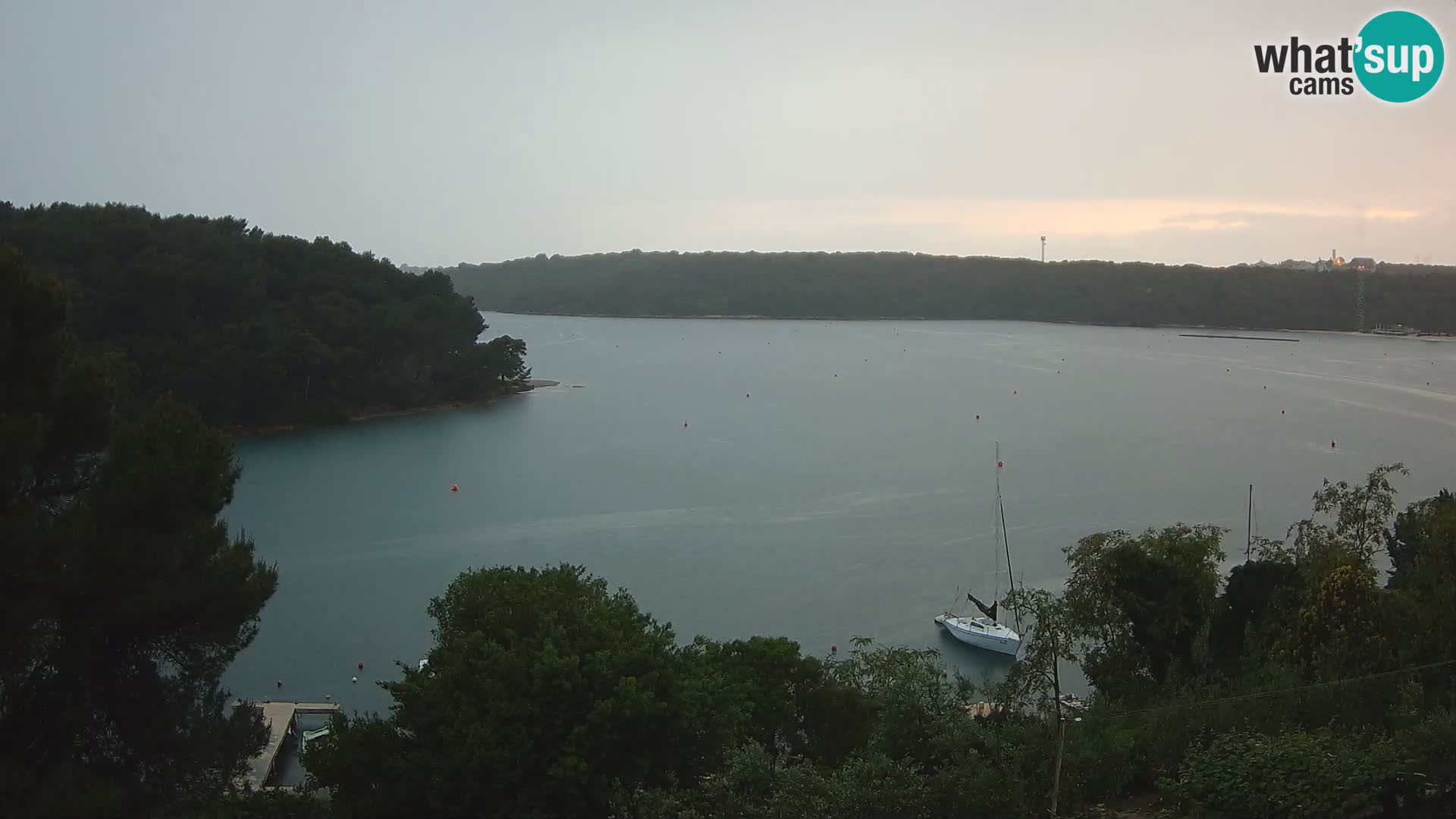 Live Webcam Gulf of Banjole near Pula
