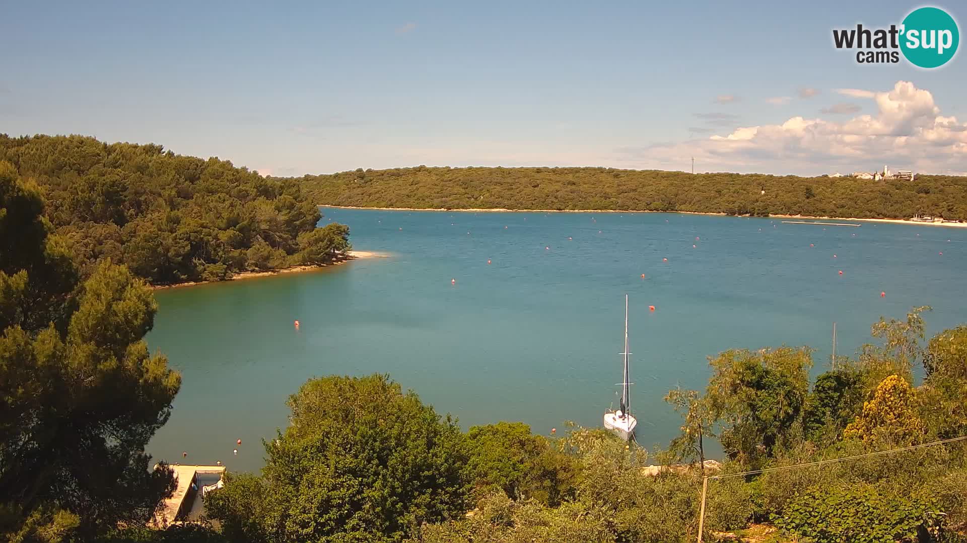 Live Webcam Gulf of Banjole near Pula