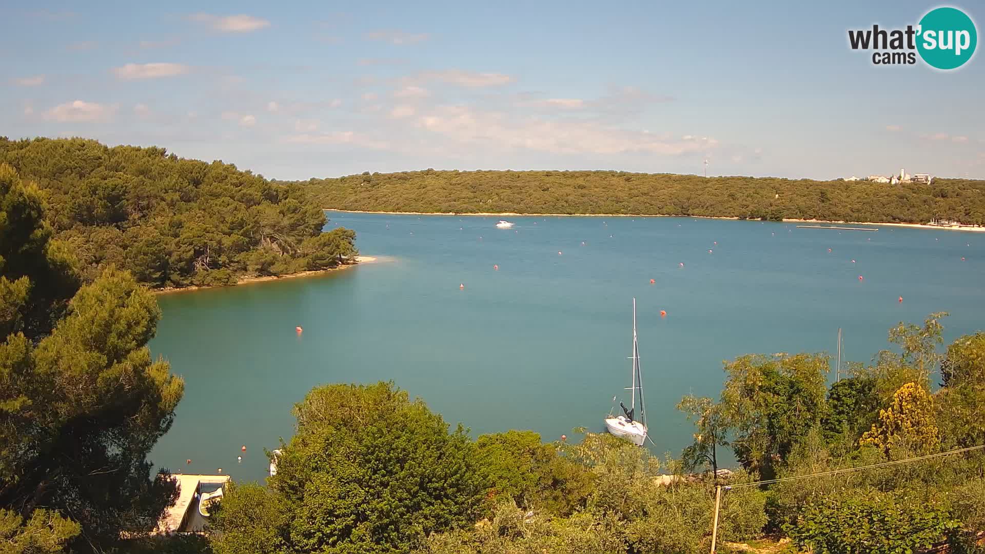 Live Webcam Gulf of Banjole near Pula