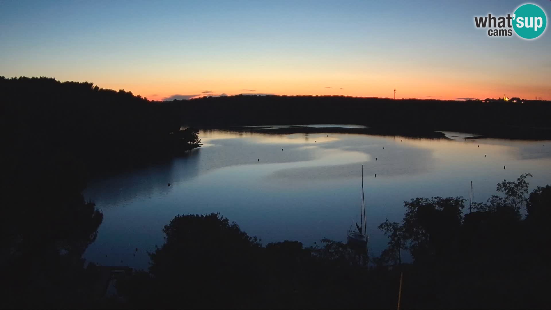 Live Webcam Gulf of Banjole near Pula