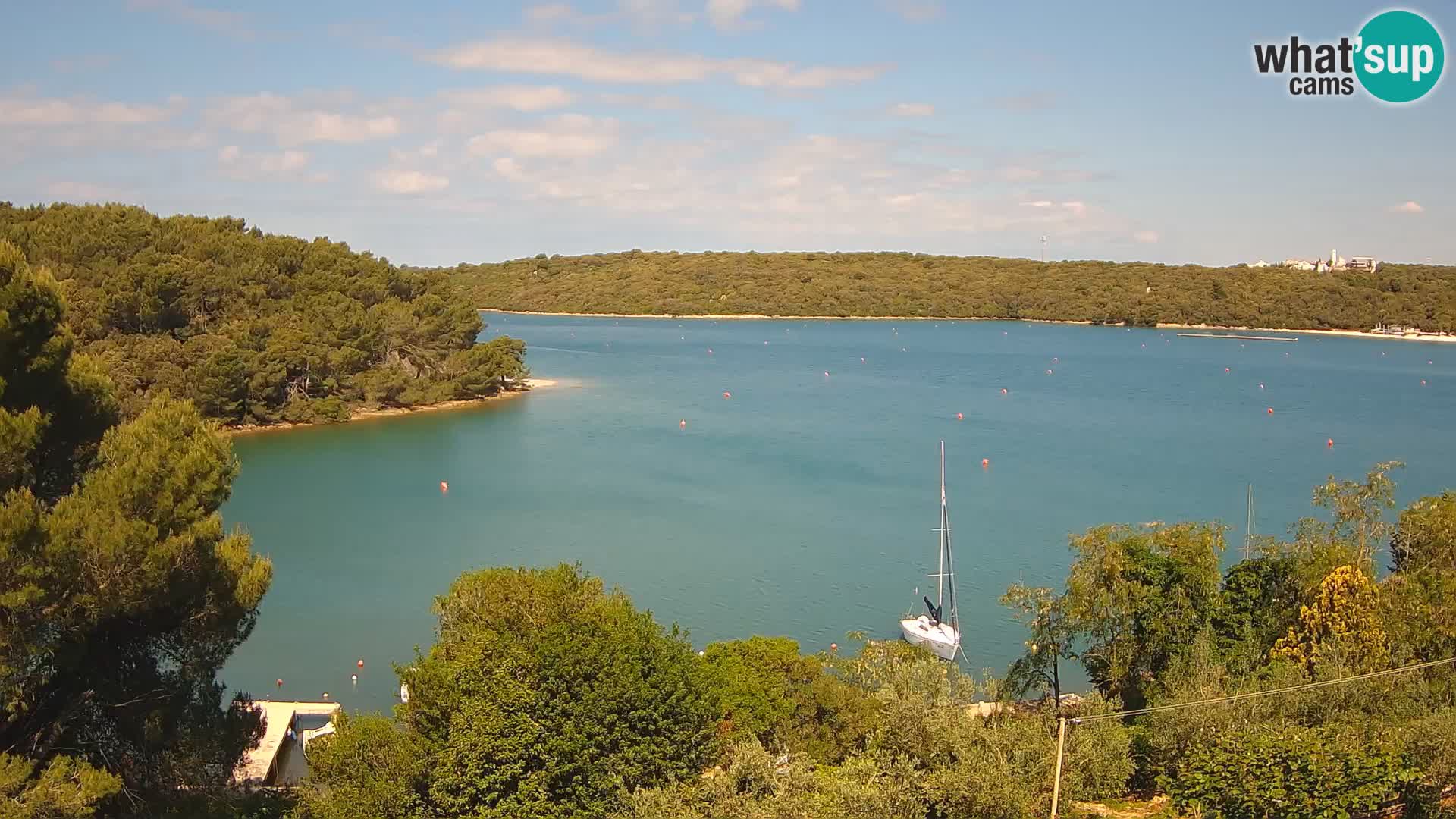 Live Webcam Gulf of Banjole near Pula