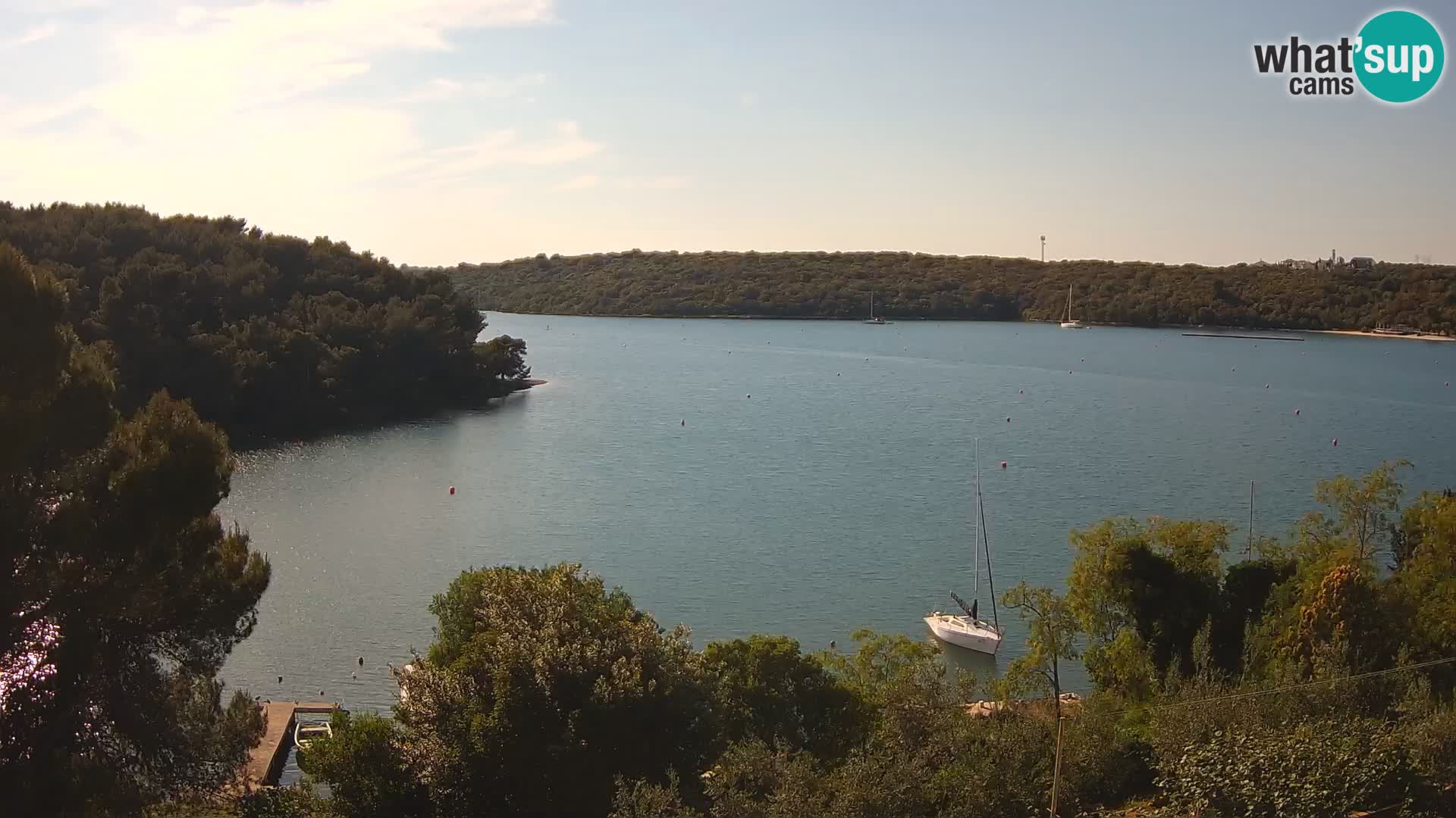 Live Webcam Gulf of Banjole near Pula