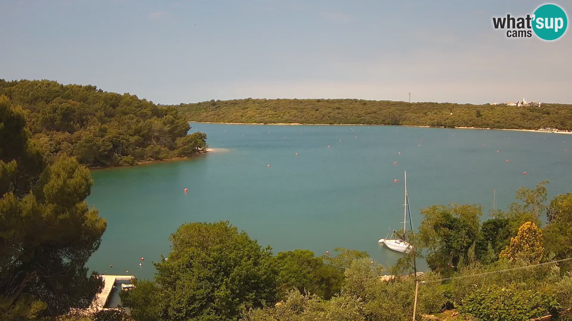 Live Webcam Gulf of Banjole near Pula