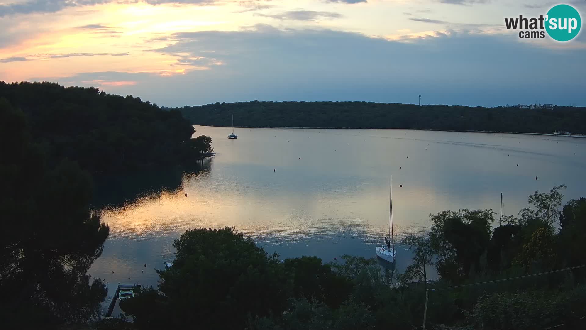 Live Webcam Gulf of Banjole near Pula