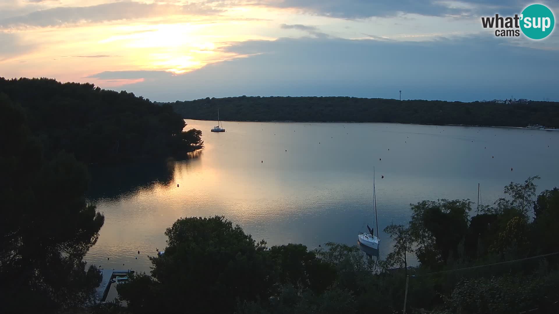 Live Webcam Gulf of Banjole near Pula
