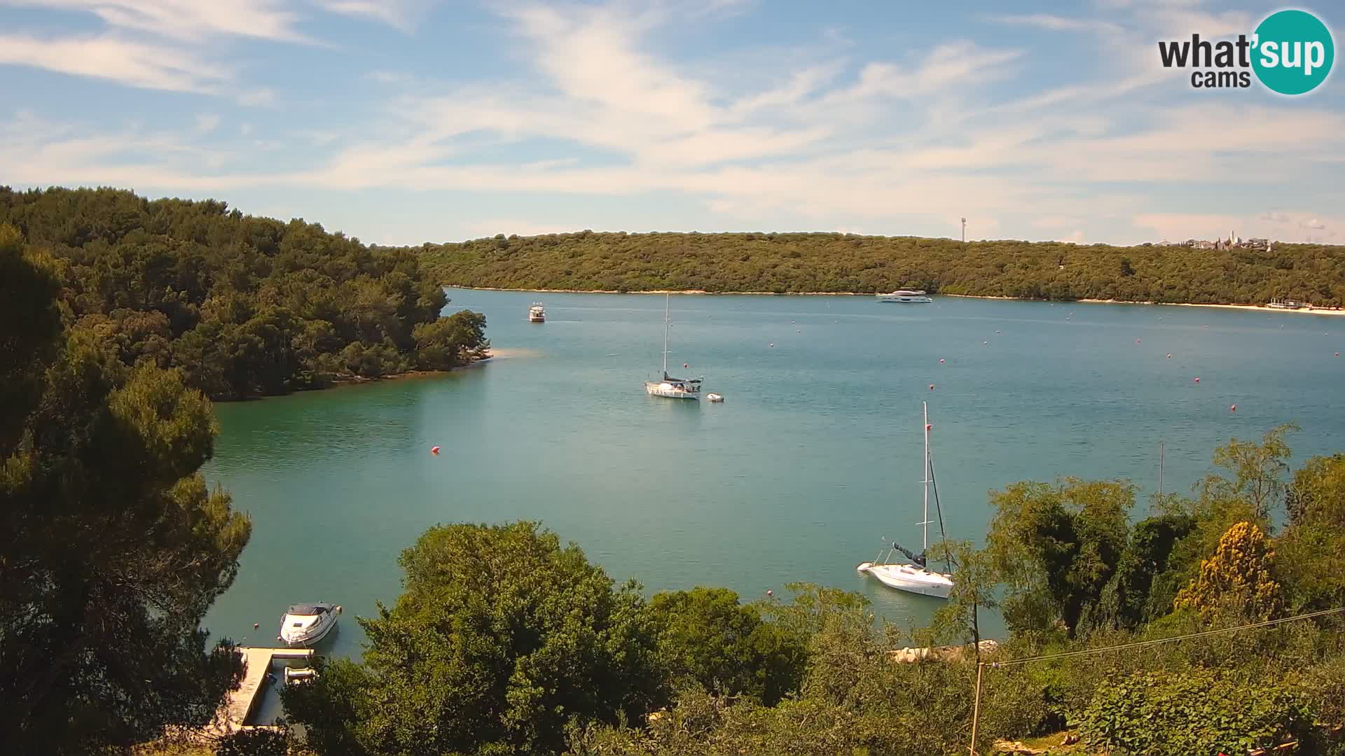 Live Webcam Gulf of Banjole near Pula