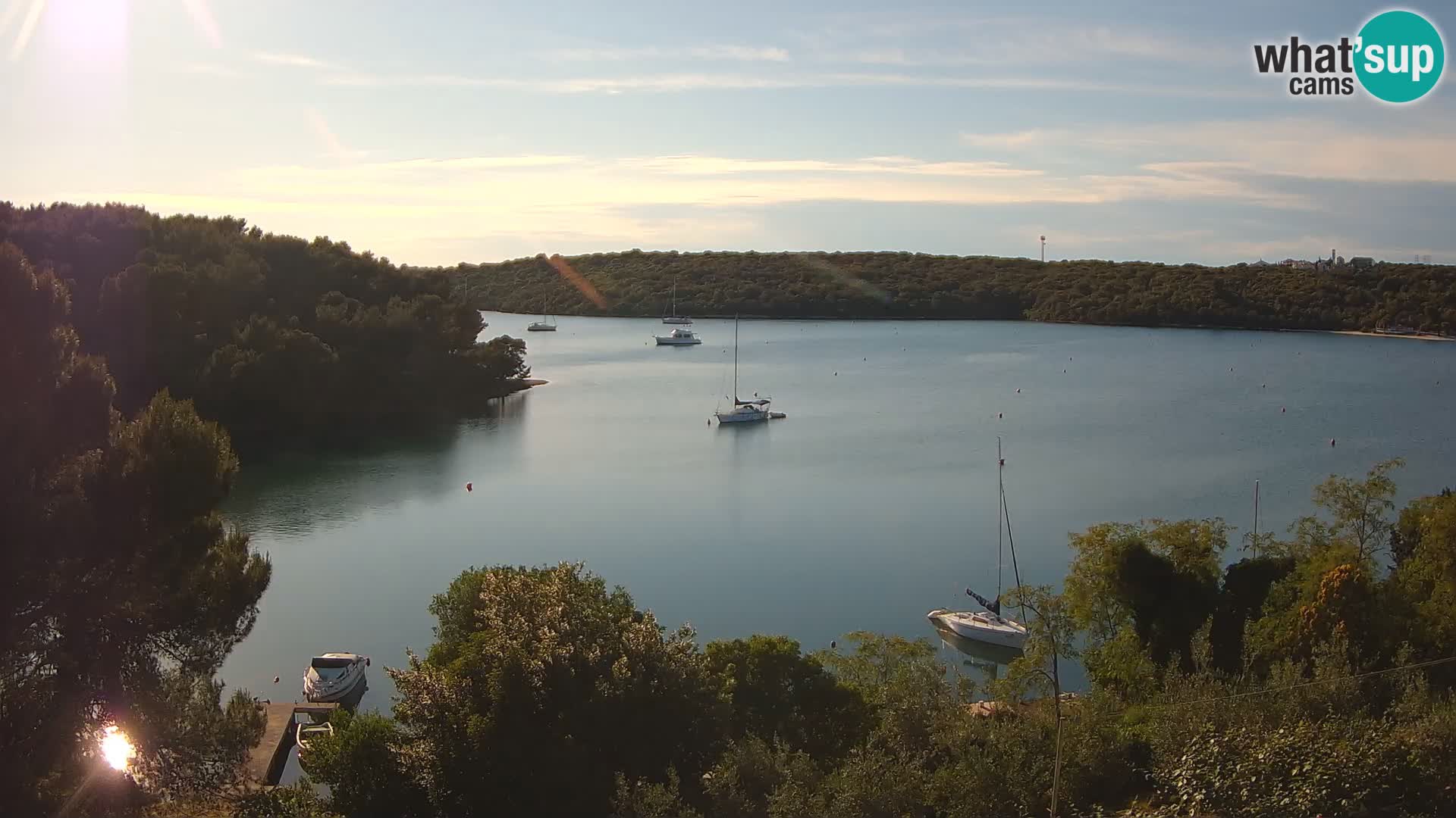 Live Webcam Gulf of Banjole near Pula
