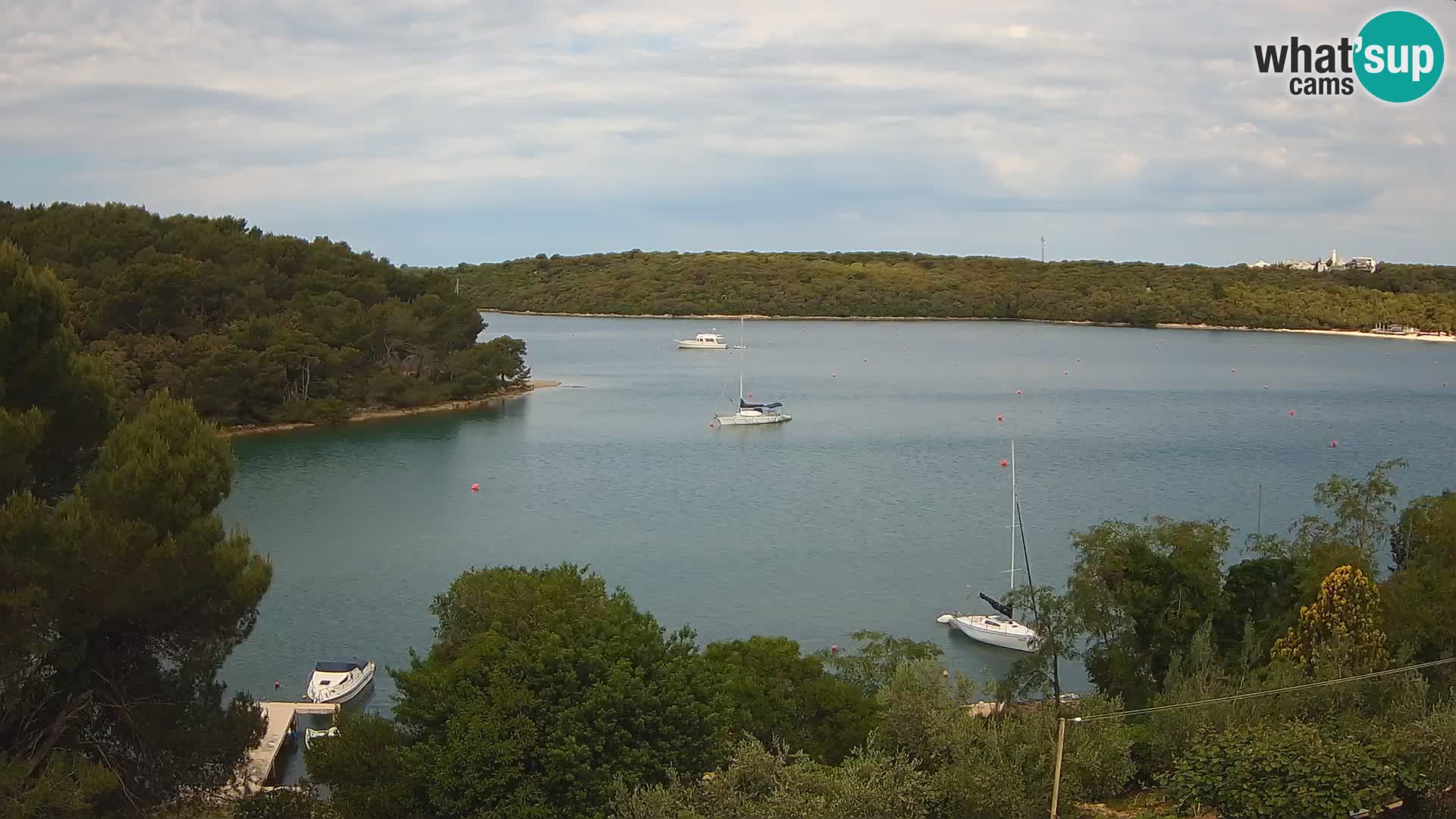 Live Webcam Gulf of Banjole near Pula