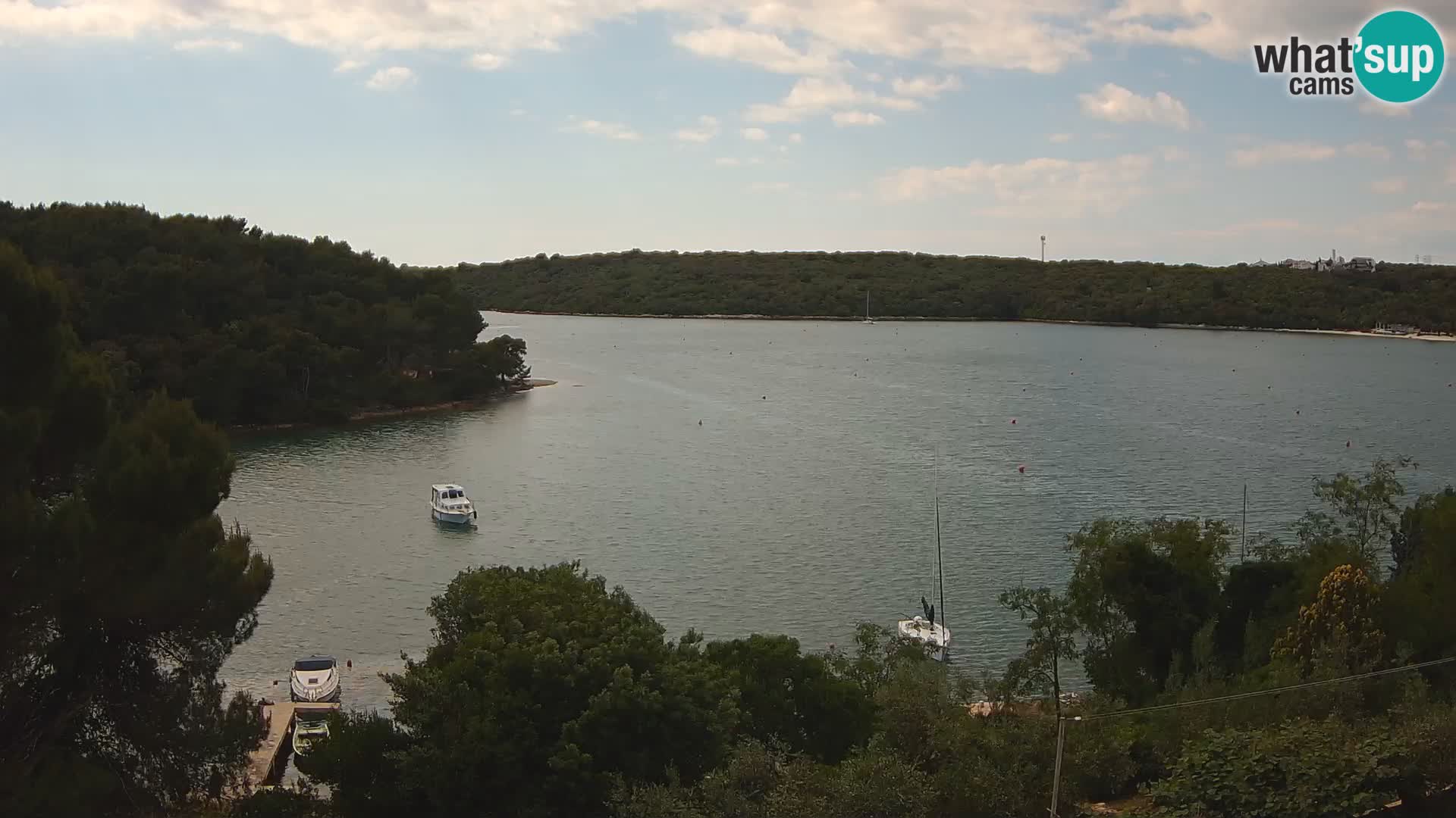 Live Webcam Gulf of Banjole near Pula