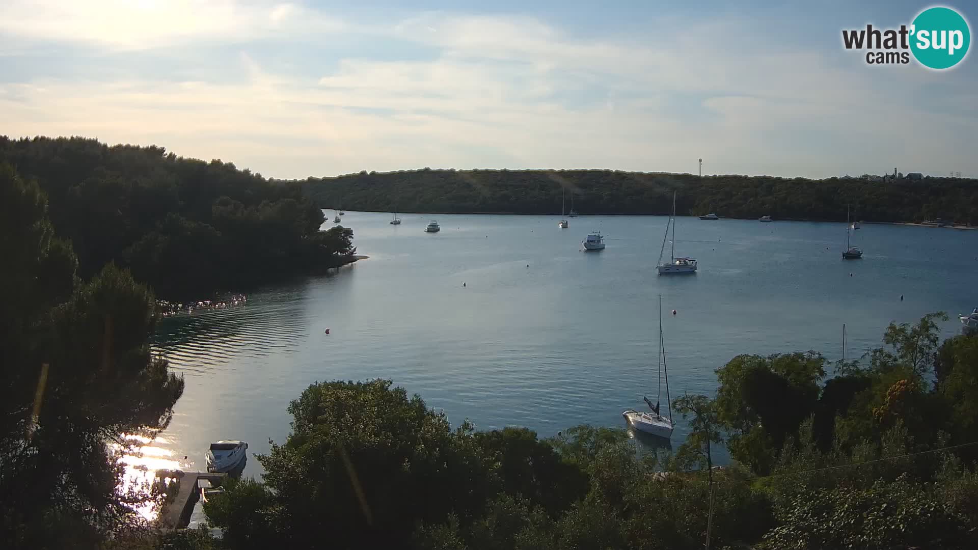 Live Webcam Gulf of Banjole near Pula