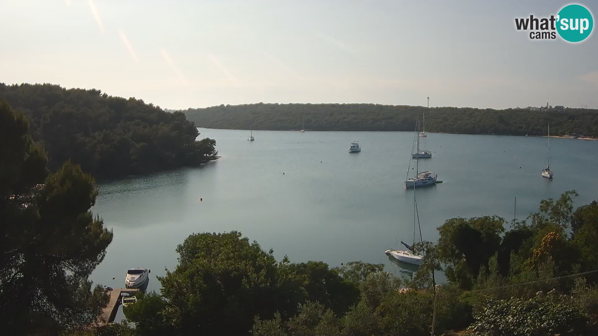 Live Webcam Gulf of Banjole near Pula