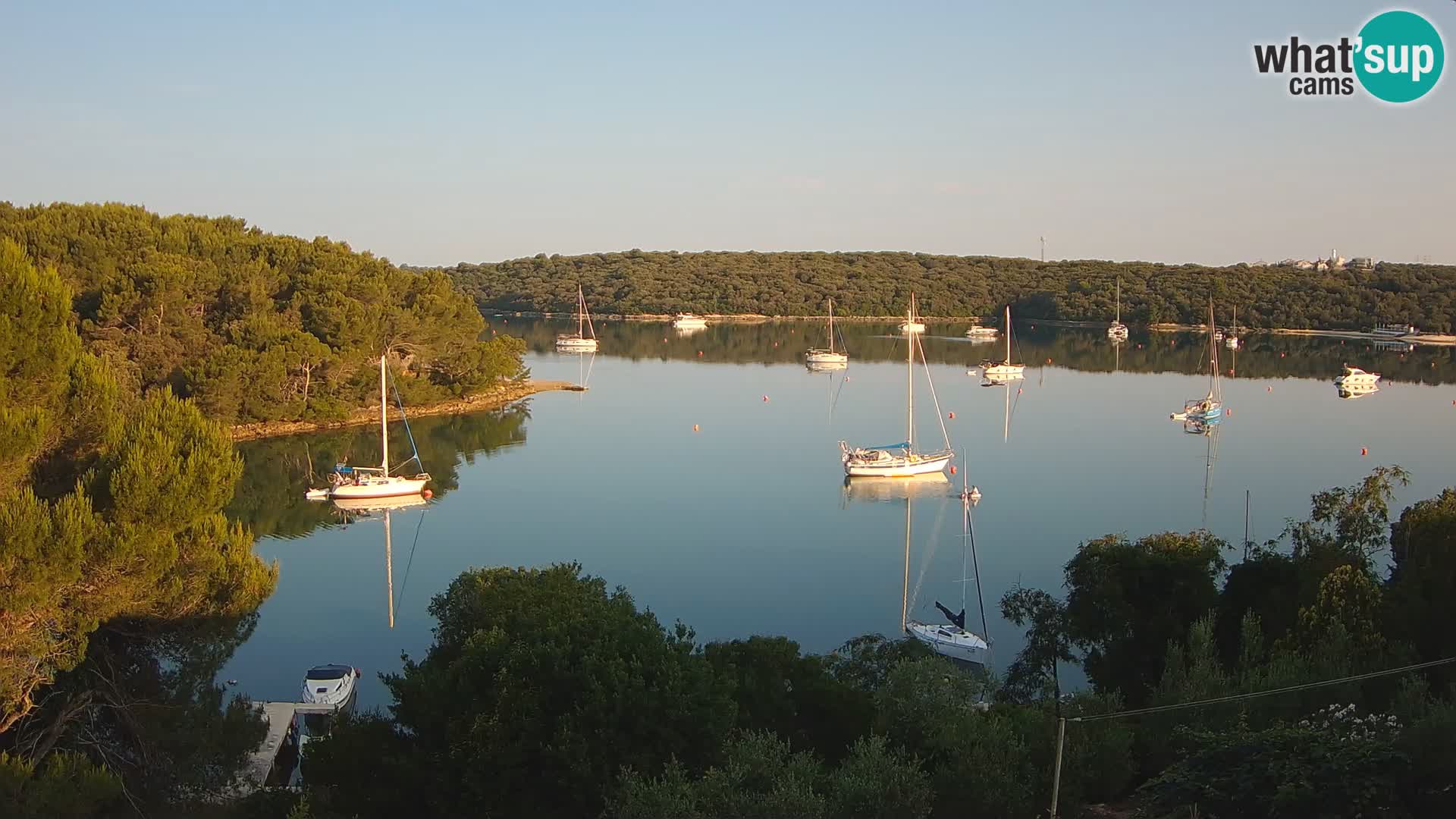 Live Webcam Gulf of Banjole near Pula