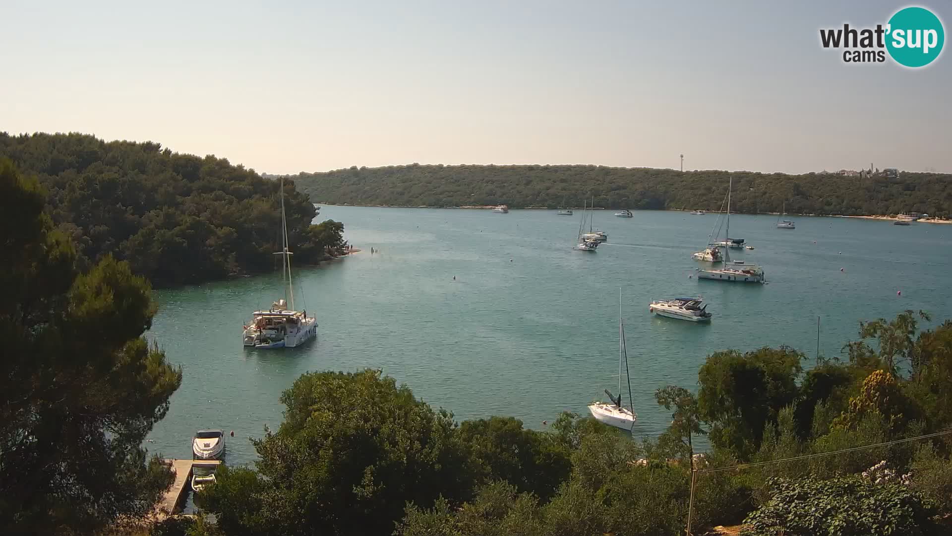 Live Webcam Gulf of Banjole near Pula