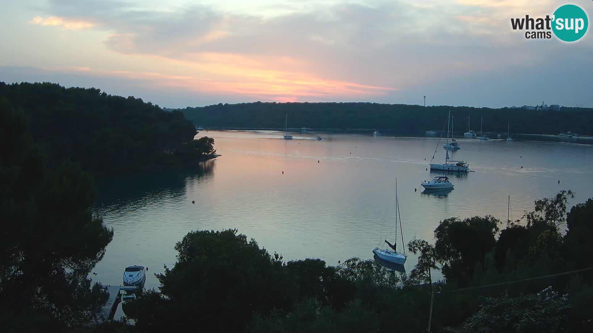 Live Webcam Gulf of Banjole near Pula
