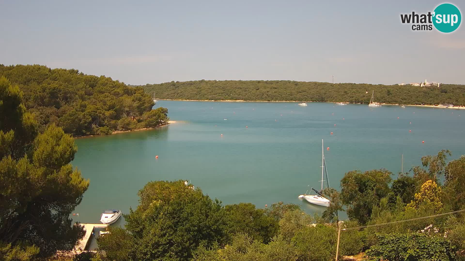 Live Webcam Gulf of Banjole near Pula