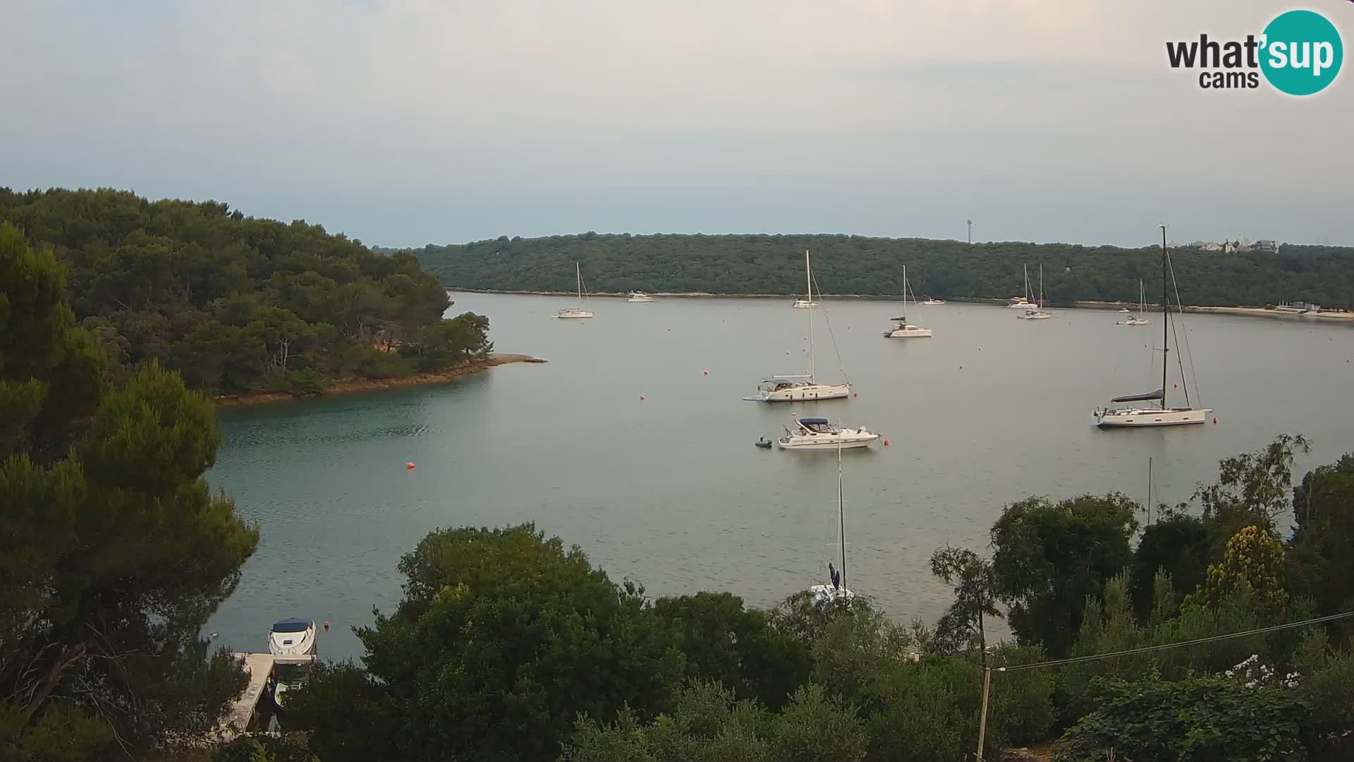 Live Webcam Gulf of Banjole near Pula