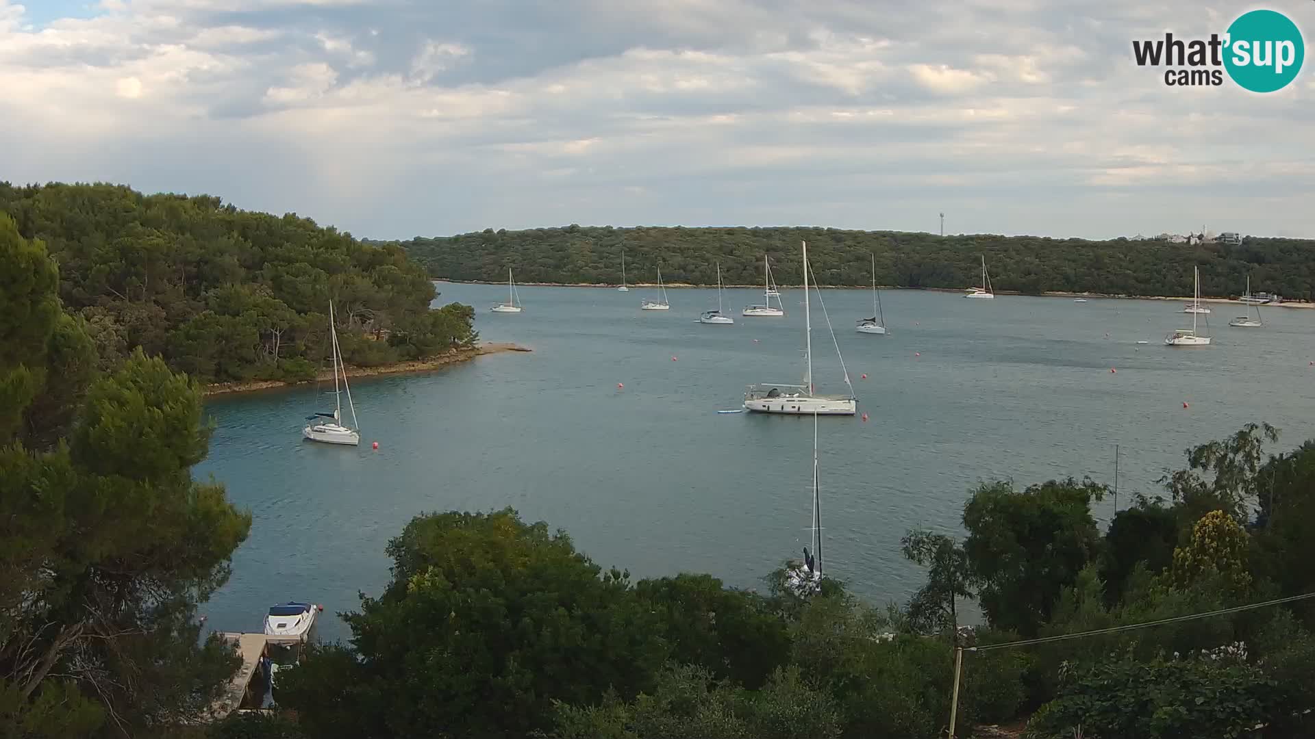 Live Webcam Gulf of Banjole near Pula
