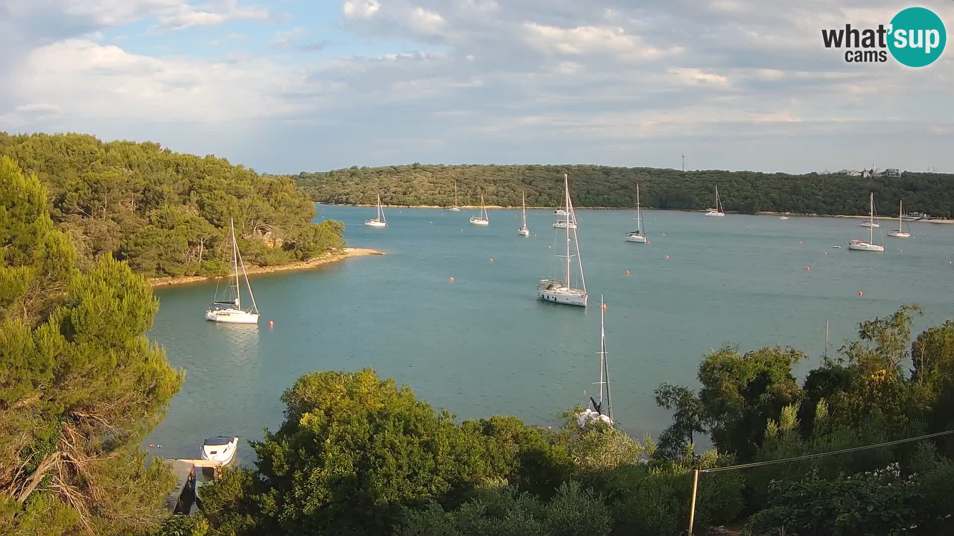 Live Webcam Gulf of Banjole near Pula