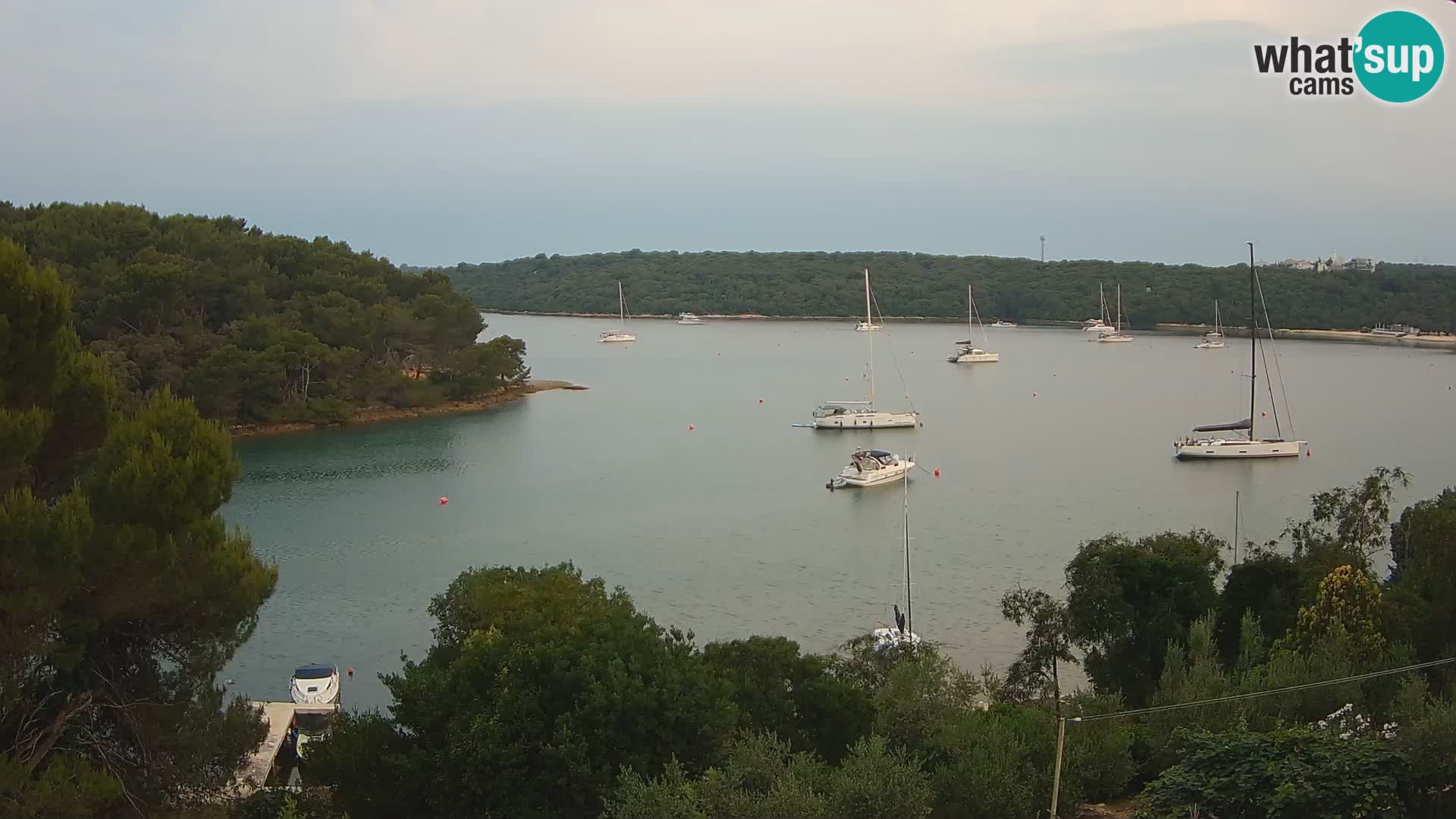 Live Webcam Gulf of Banjole near Pula
