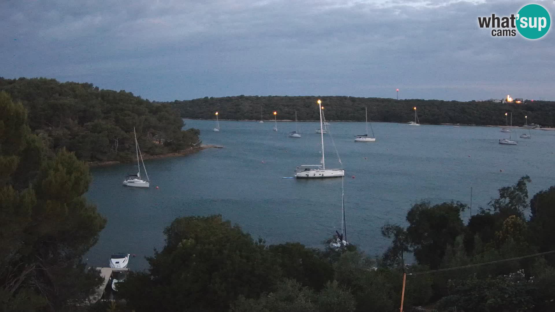 Live Webcam Gulf of Banjole near Pula