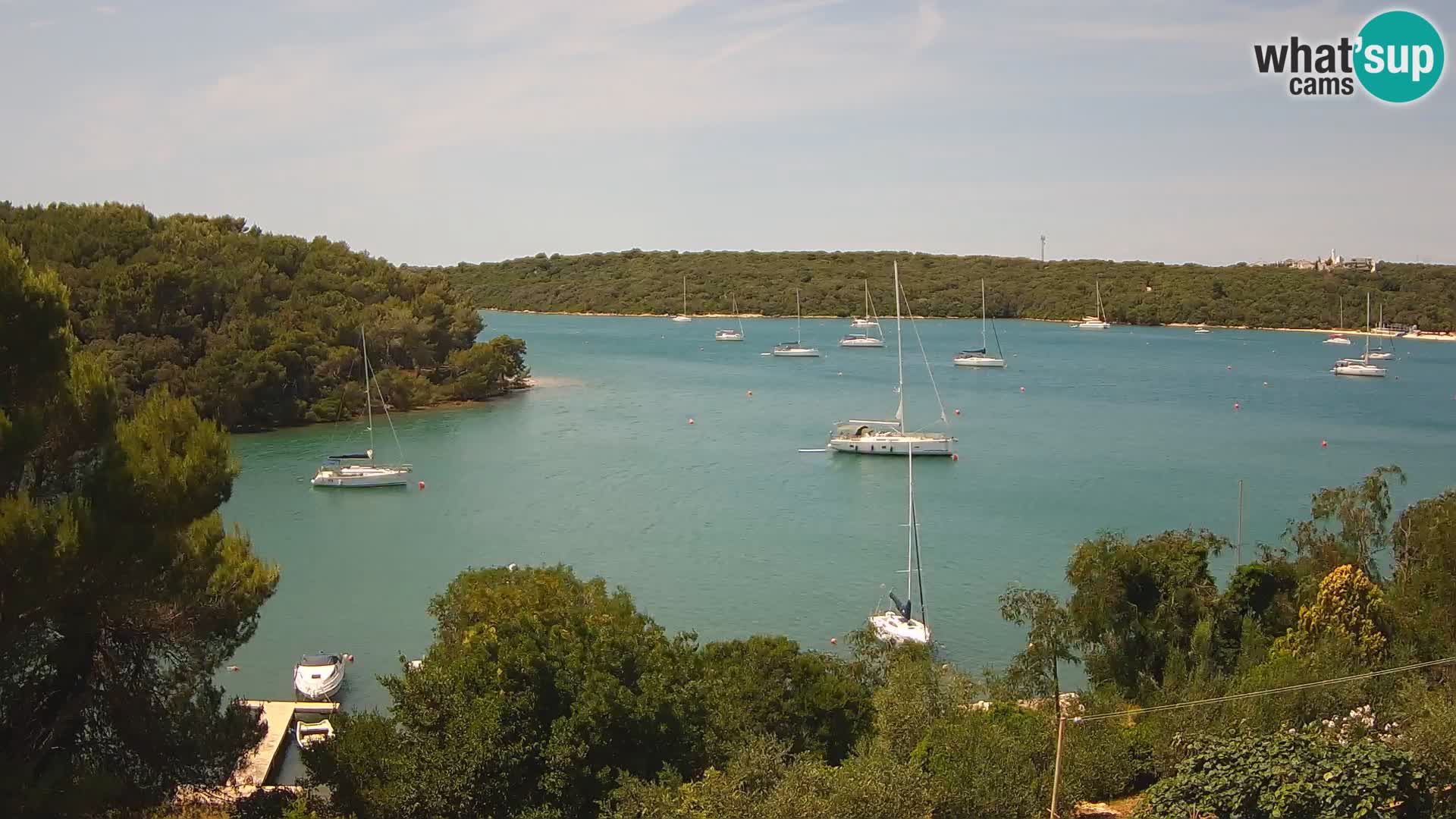 Live Webcam Gulf of Banjole near Pula