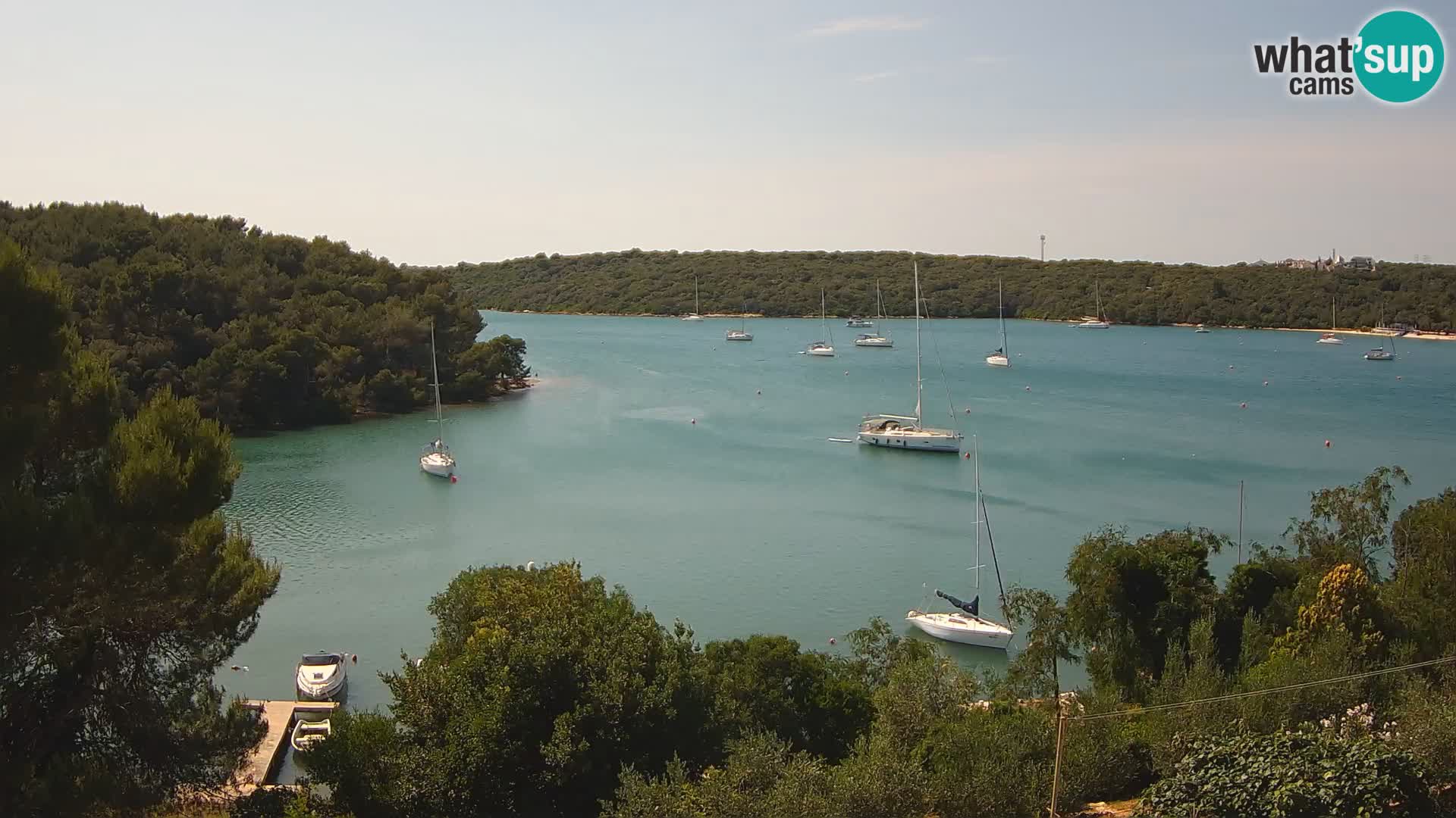 Live Webcam Gulf of Banjole near Pula