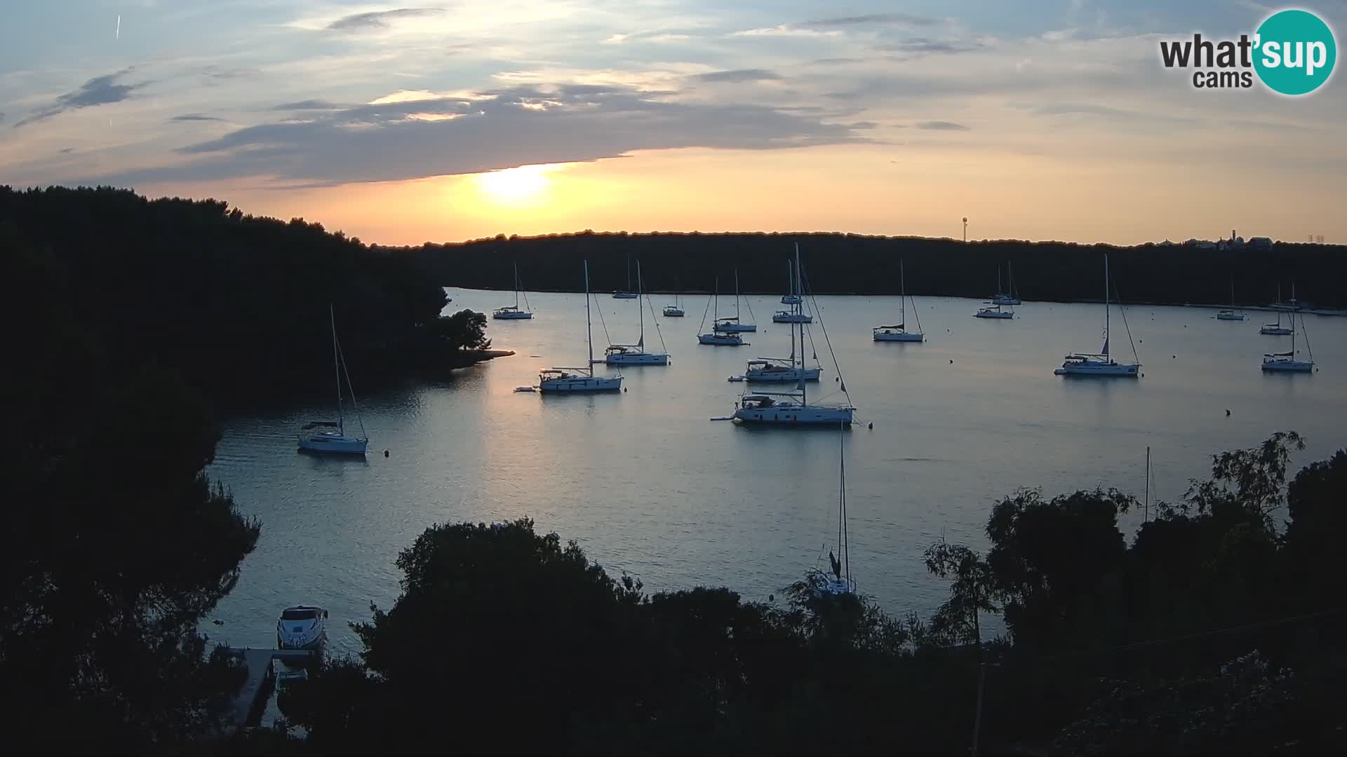 Live Webcam Gulf of Banjole near Pula
