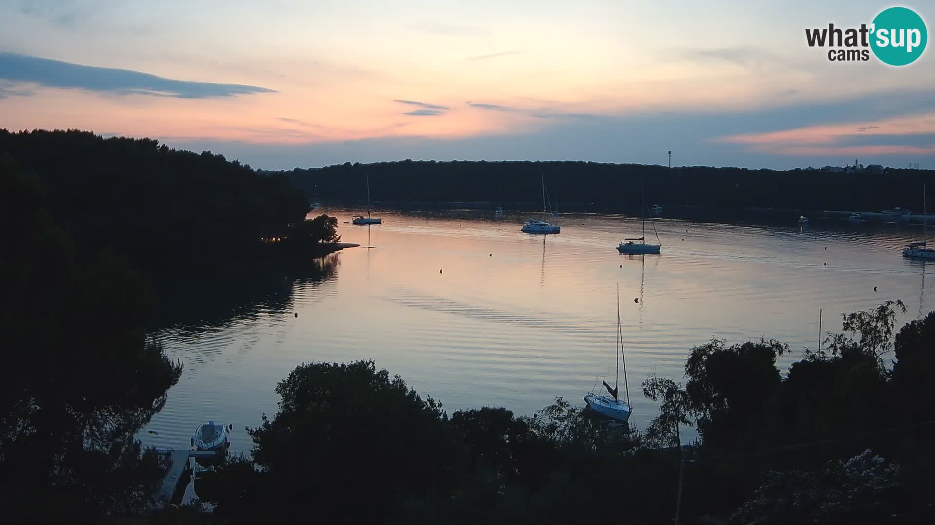 Live Webcam Gulf of Banjole near Pula
