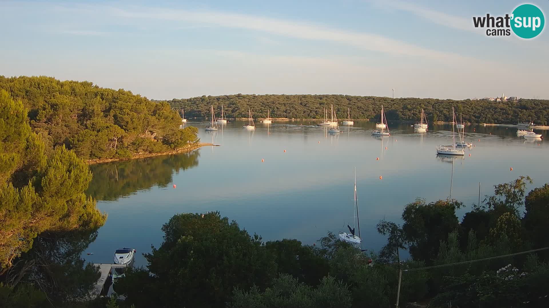Live Webcam Gulf of Banjole near Pula
