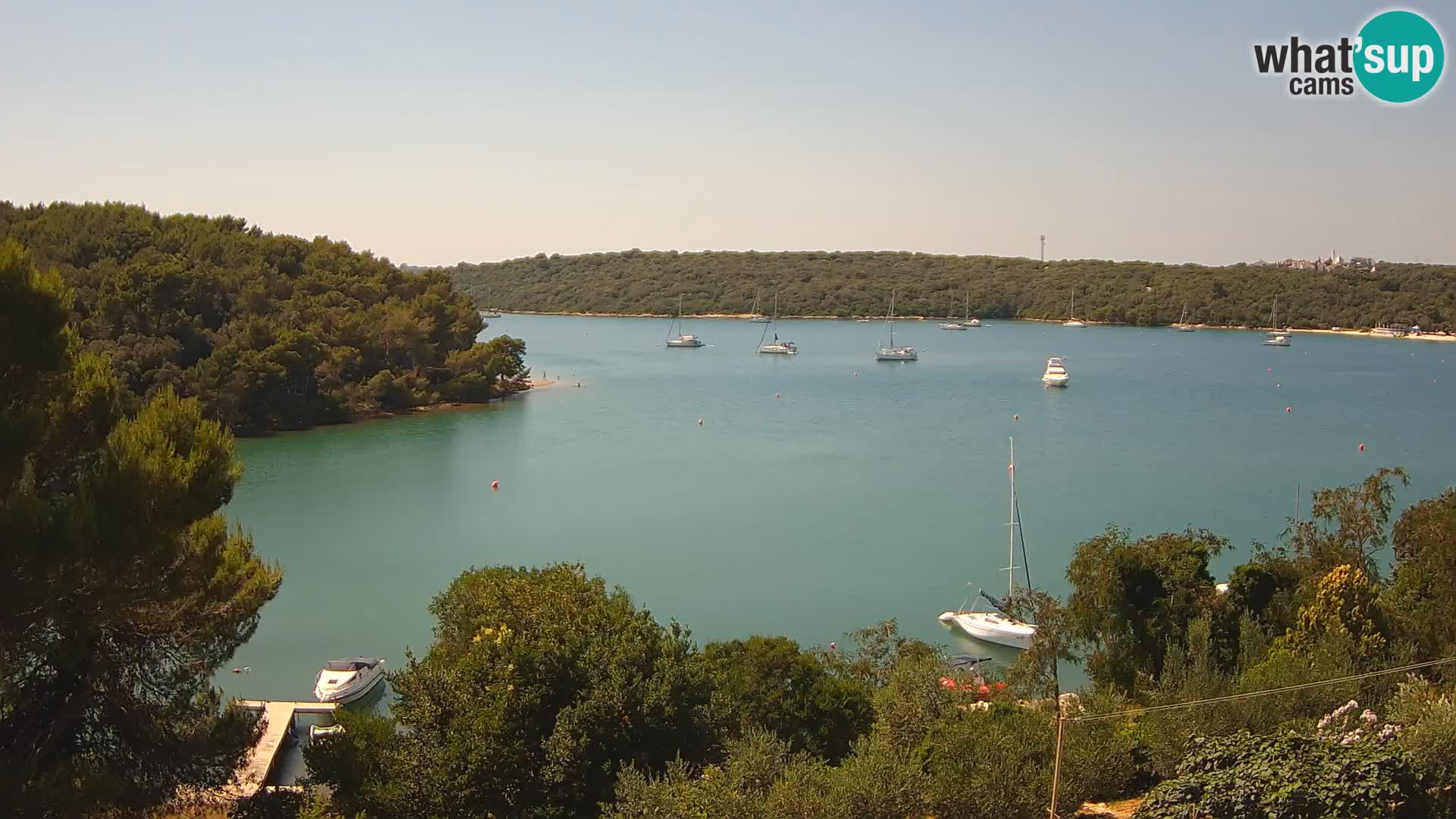 Live Webcam Gulf of Banjole near Pula