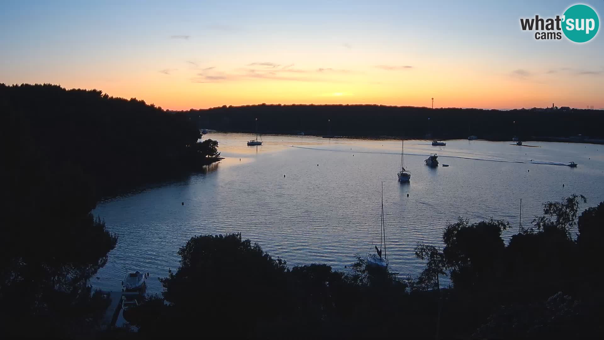 Live Webcam Gulf of Banjole near Pula