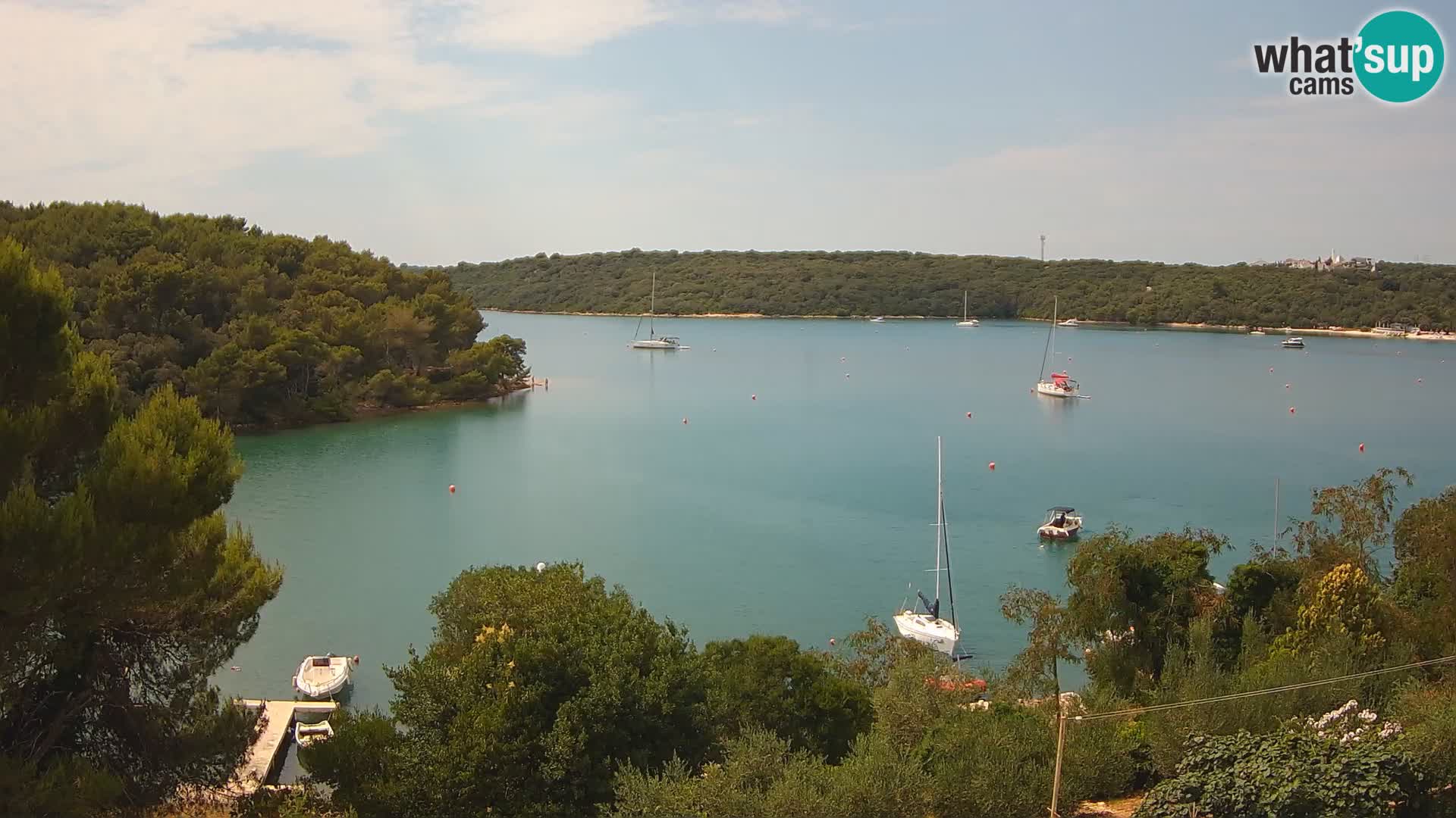 Live Webcam Gulf of Banjole near Pula