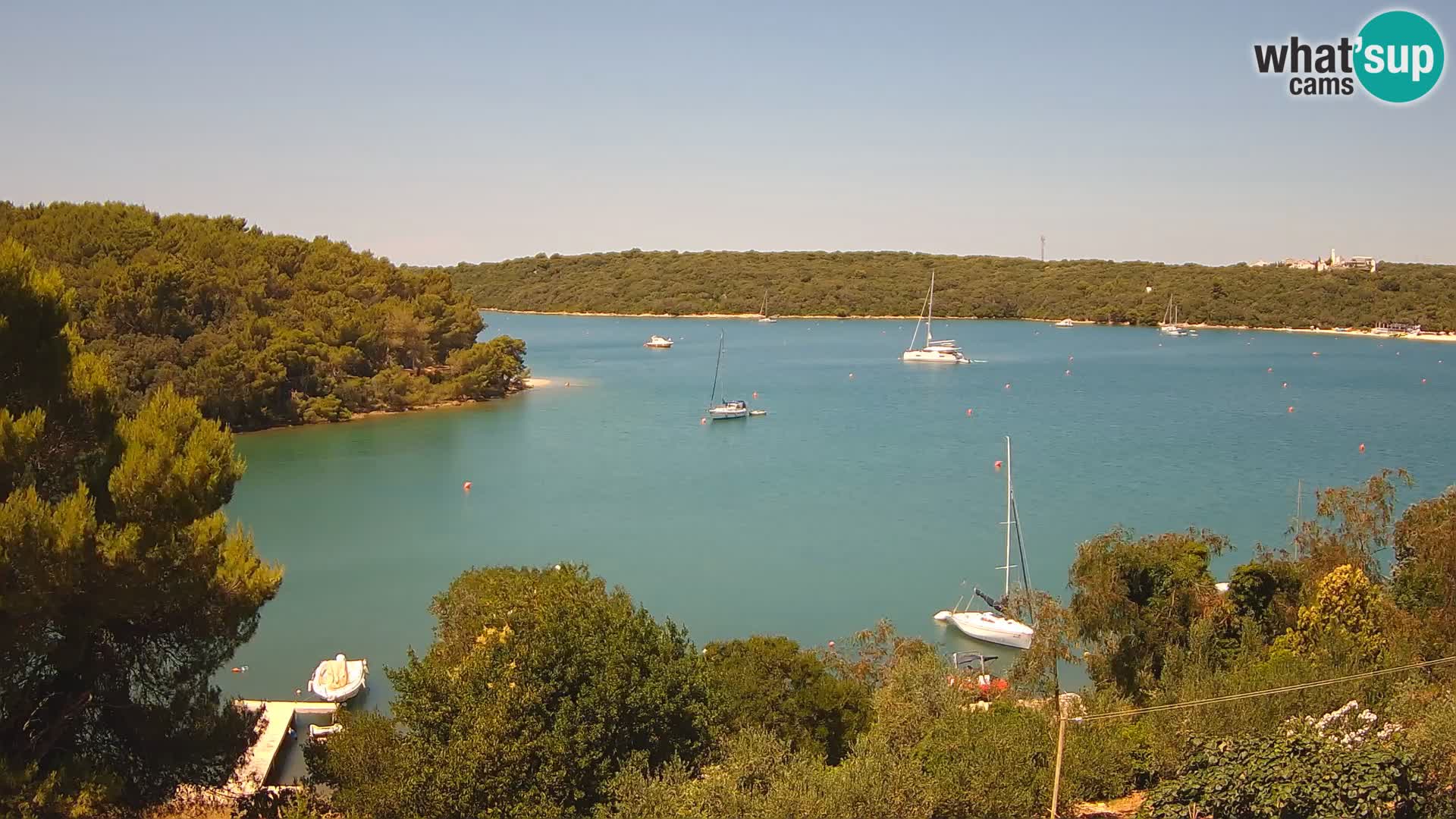 Live Webcam Gulf of Banjole near Pula