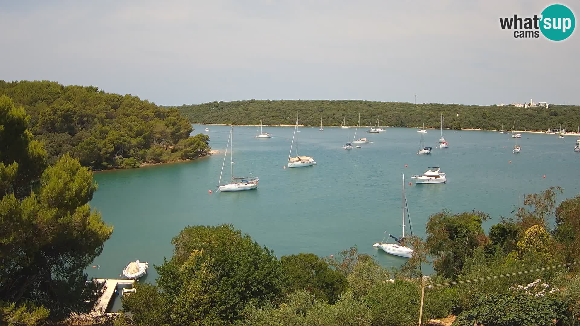 Live Webcam Gulf of Banjole near Pula