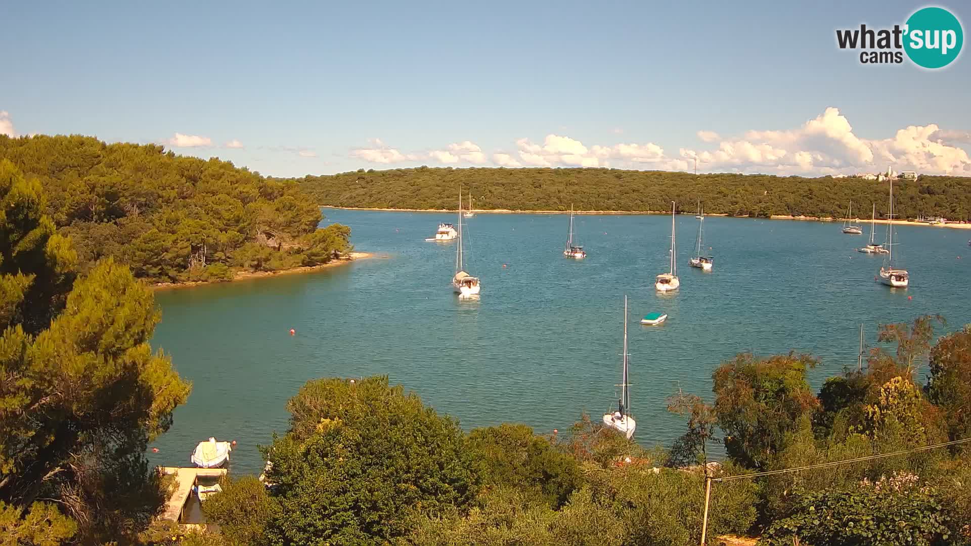 Live Webcam Gulf of Banjole near Pula